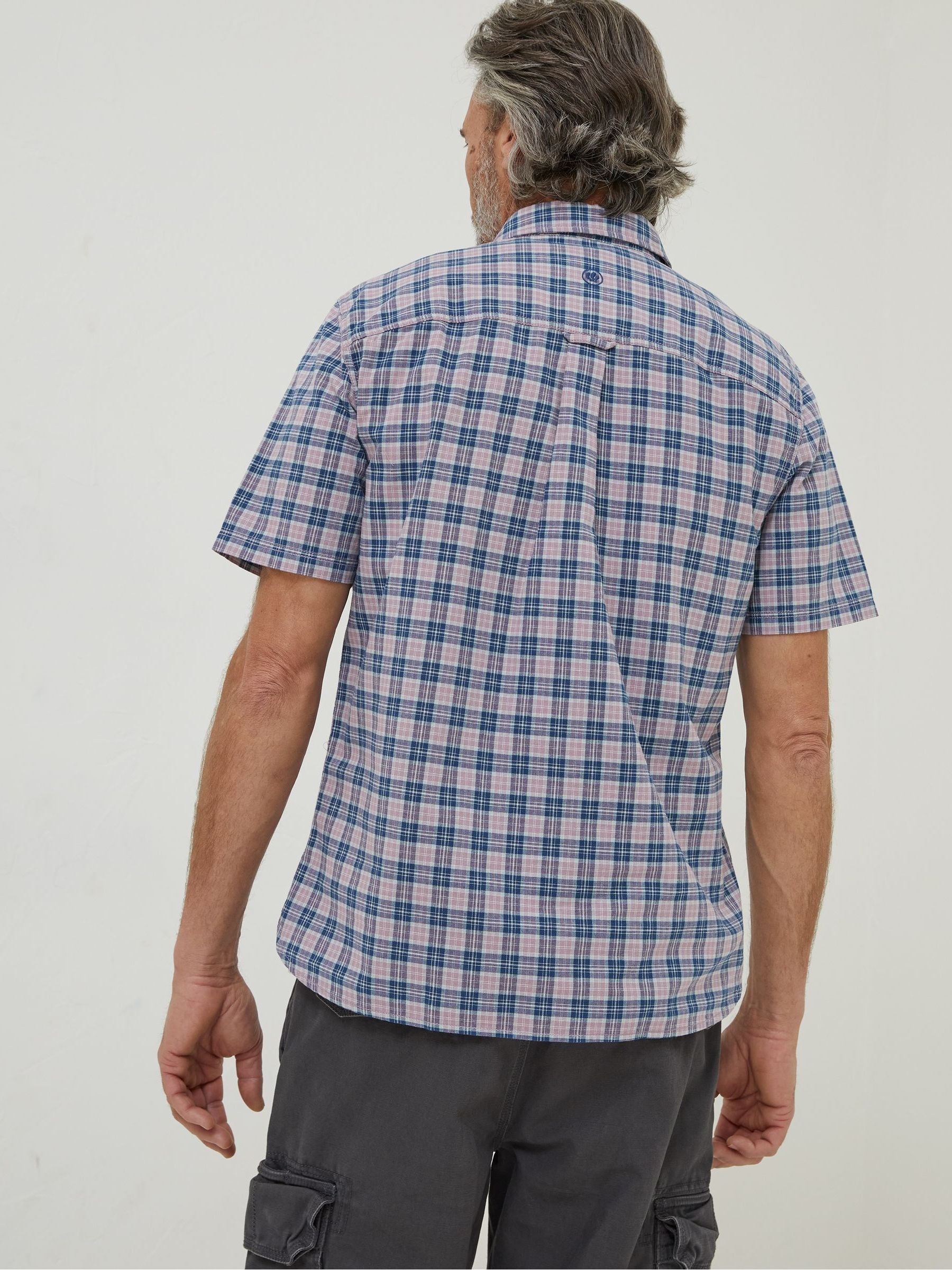 Purple Galston Check Shirt - Image 2 of 6