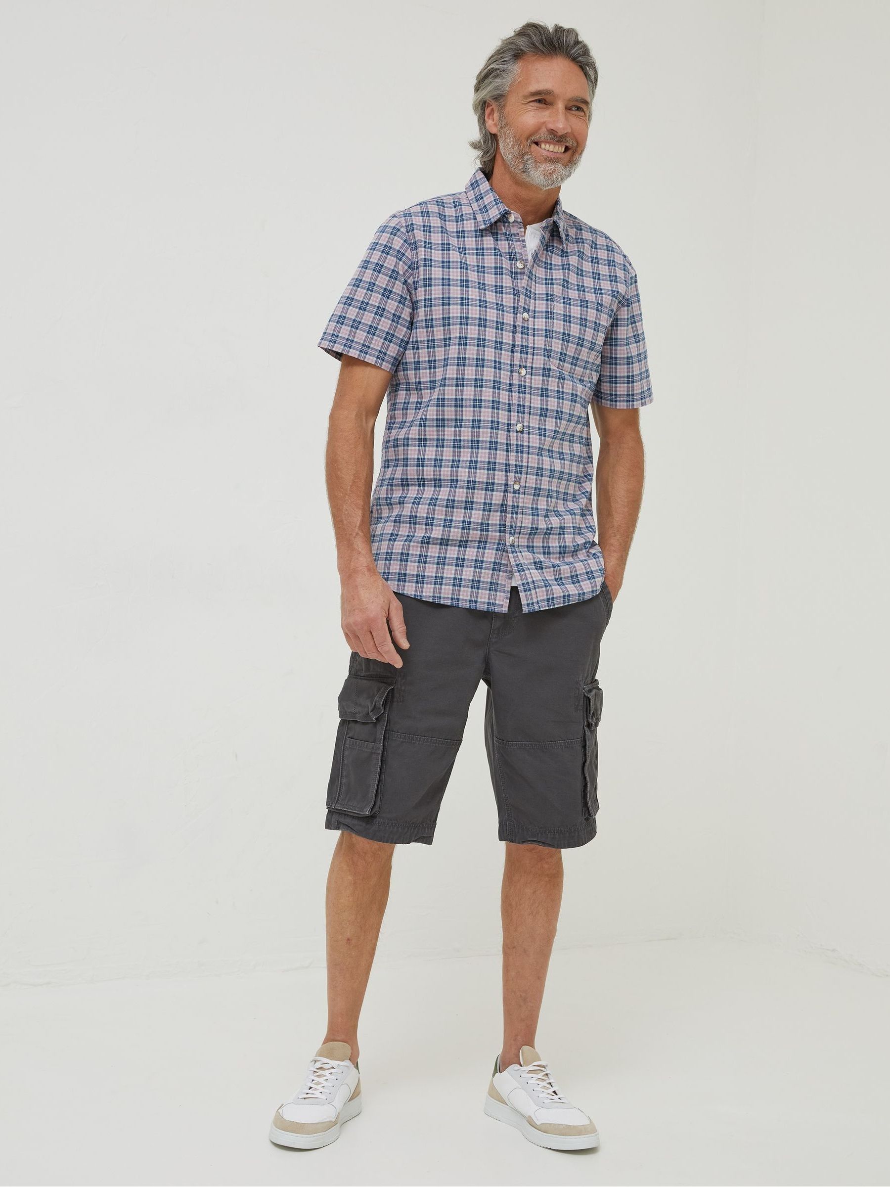Purple Galston Check Shirt - Image 3 of 6