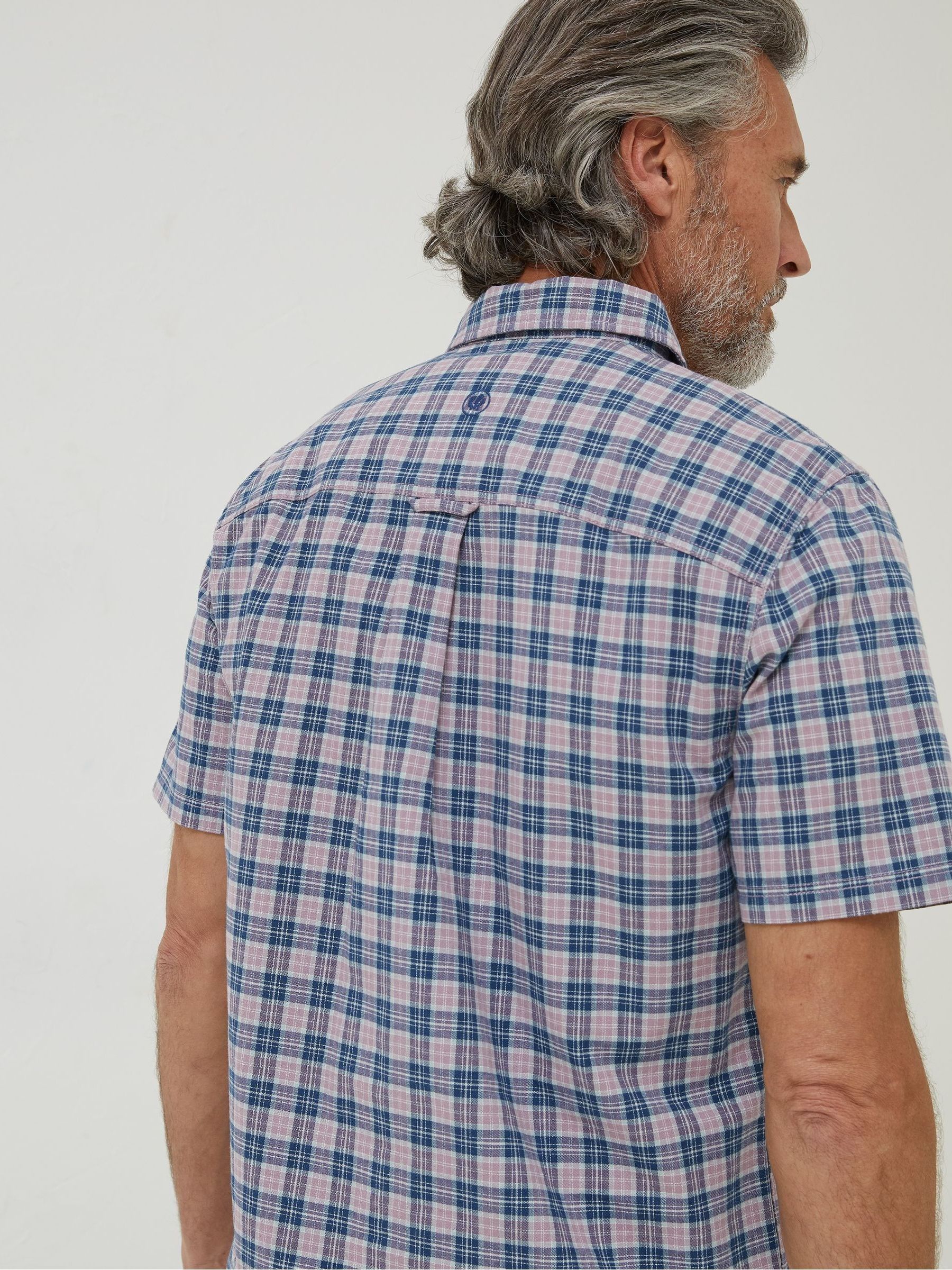 Purple Galston Check Shirt - Image 5 of 6