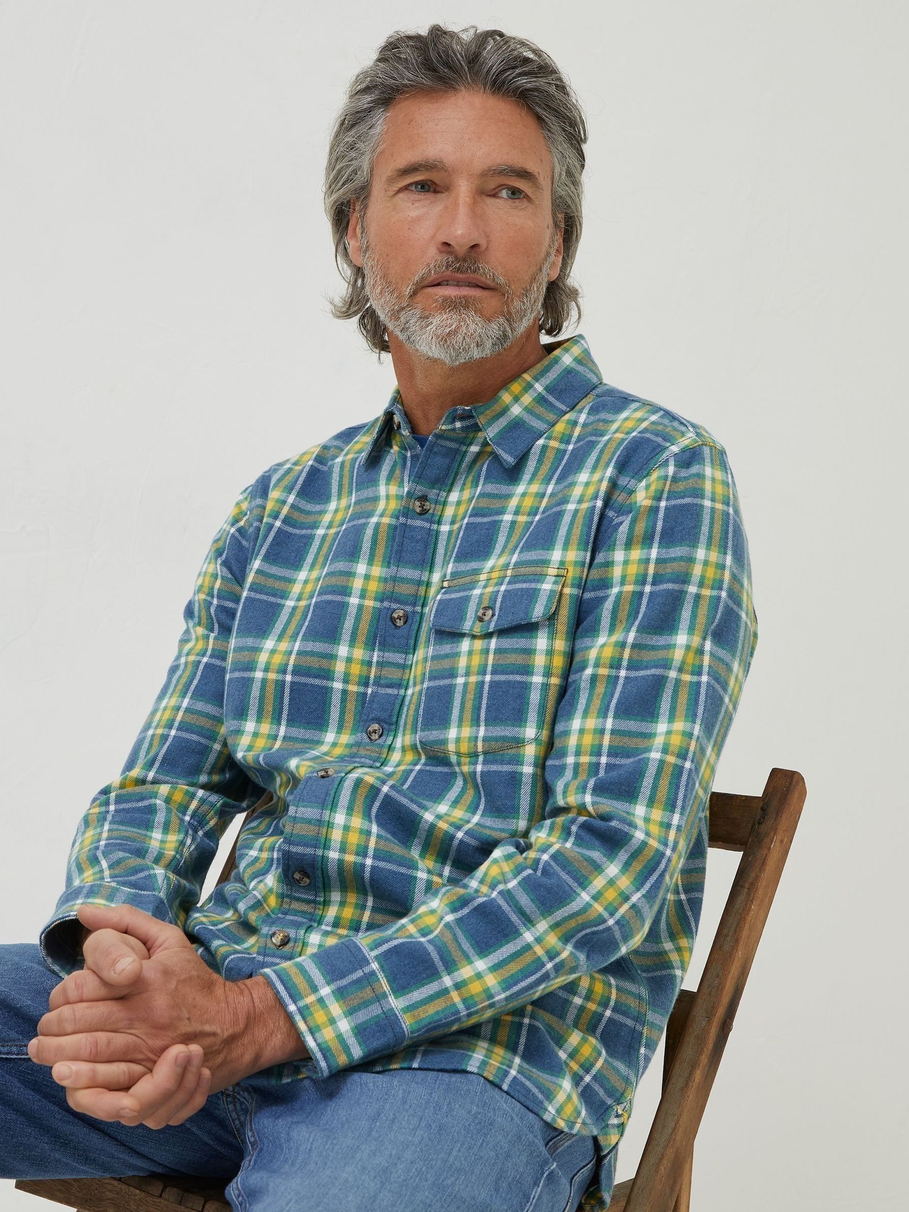 Blue Check Shirt - Image 3 of 5