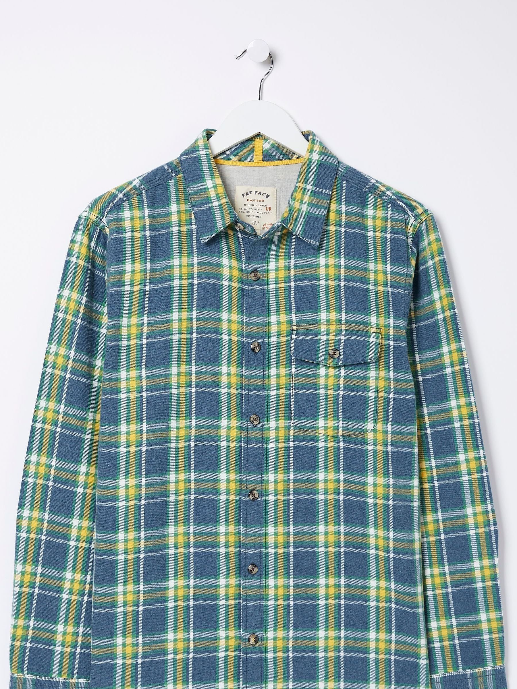Blue Check Shirt - Image 5 of 5