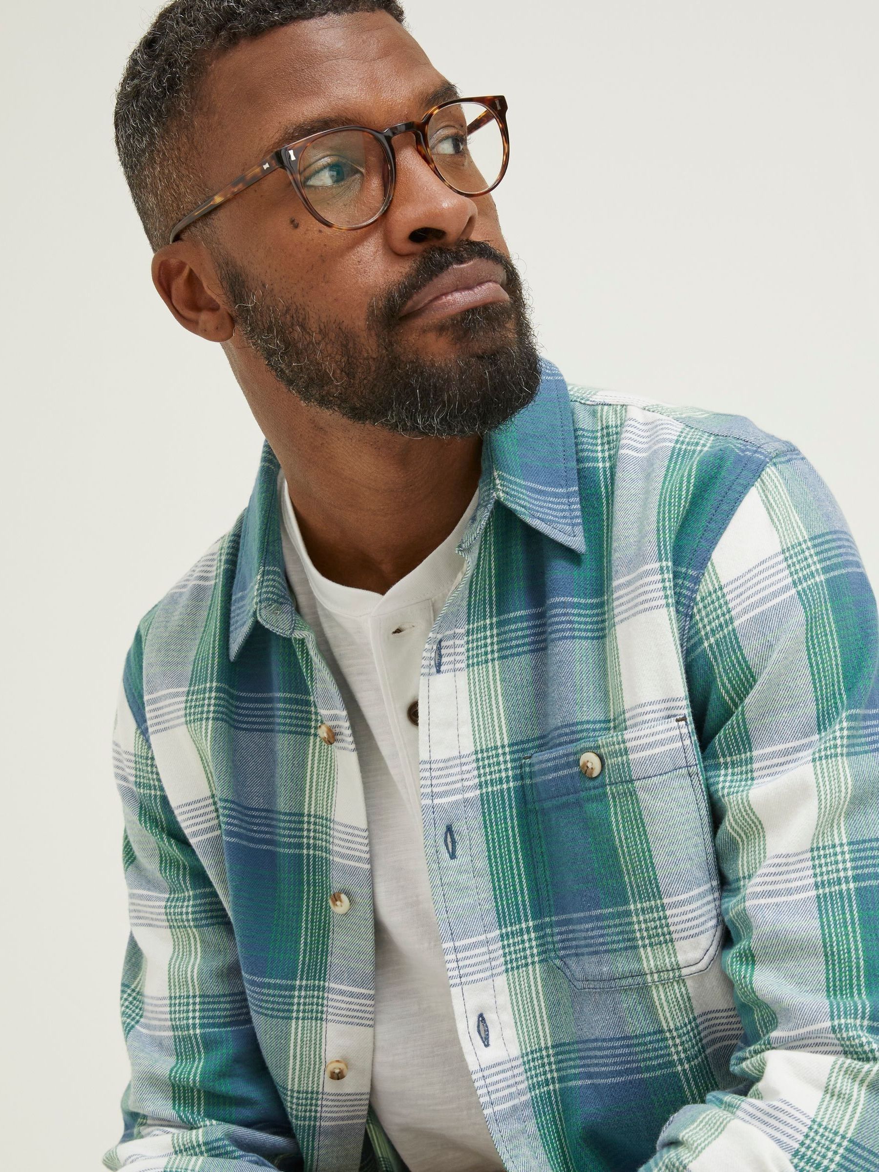 Blue Check Shirt - Image 3 of 5