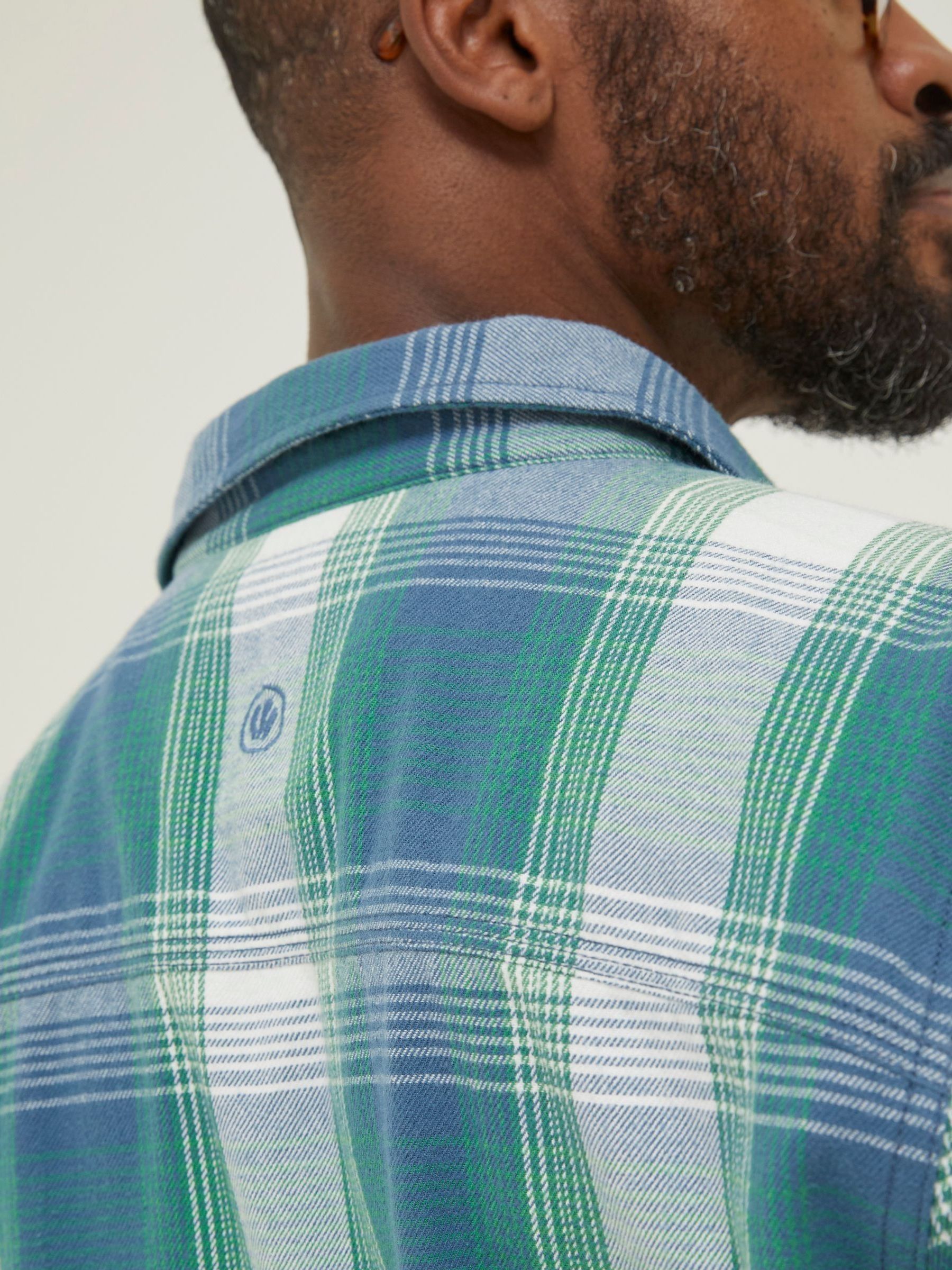 Blue Check Shirt - Image 4 of 5