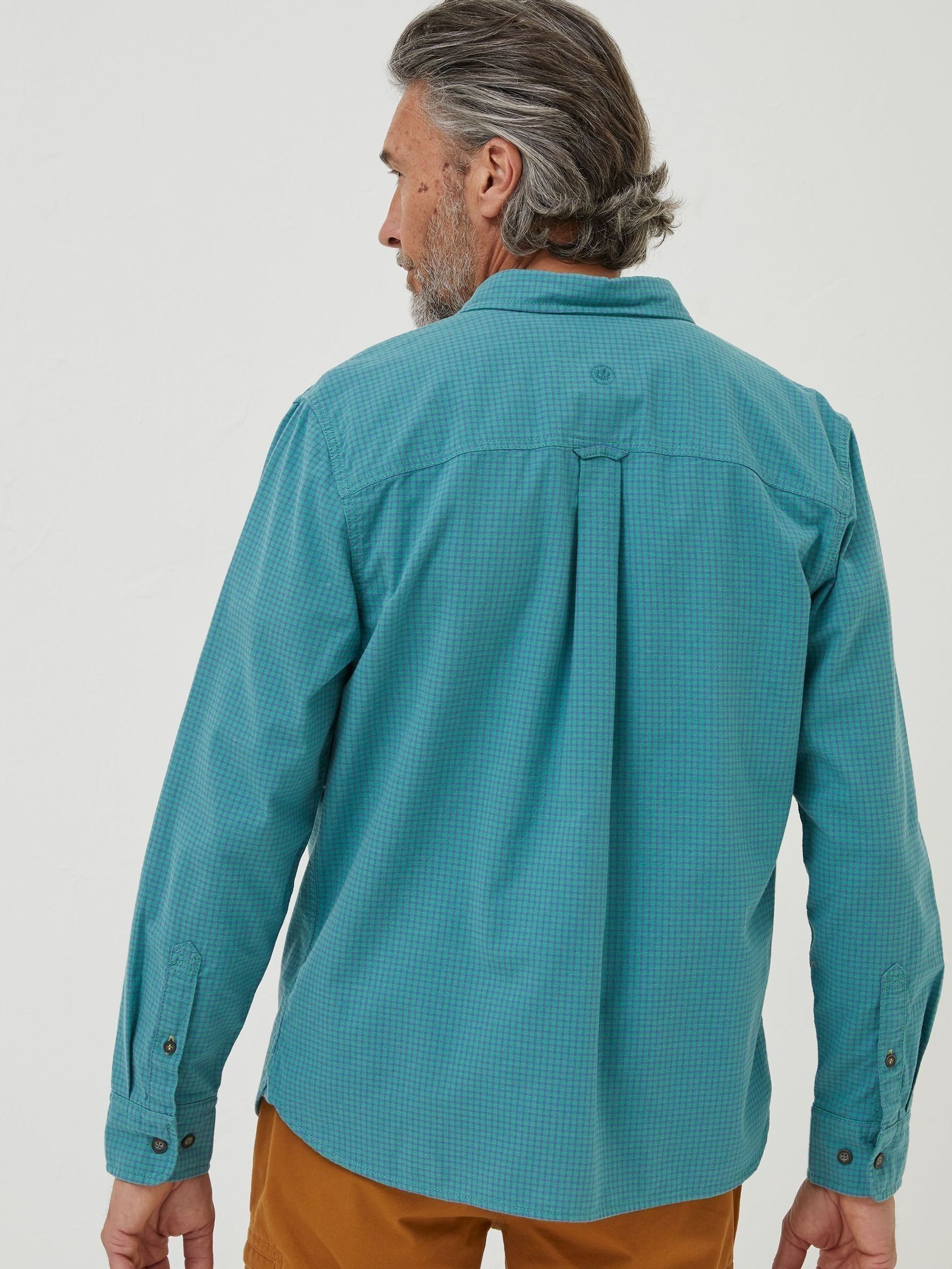 Green Gower Gingham Shirt - Image 2 of 5