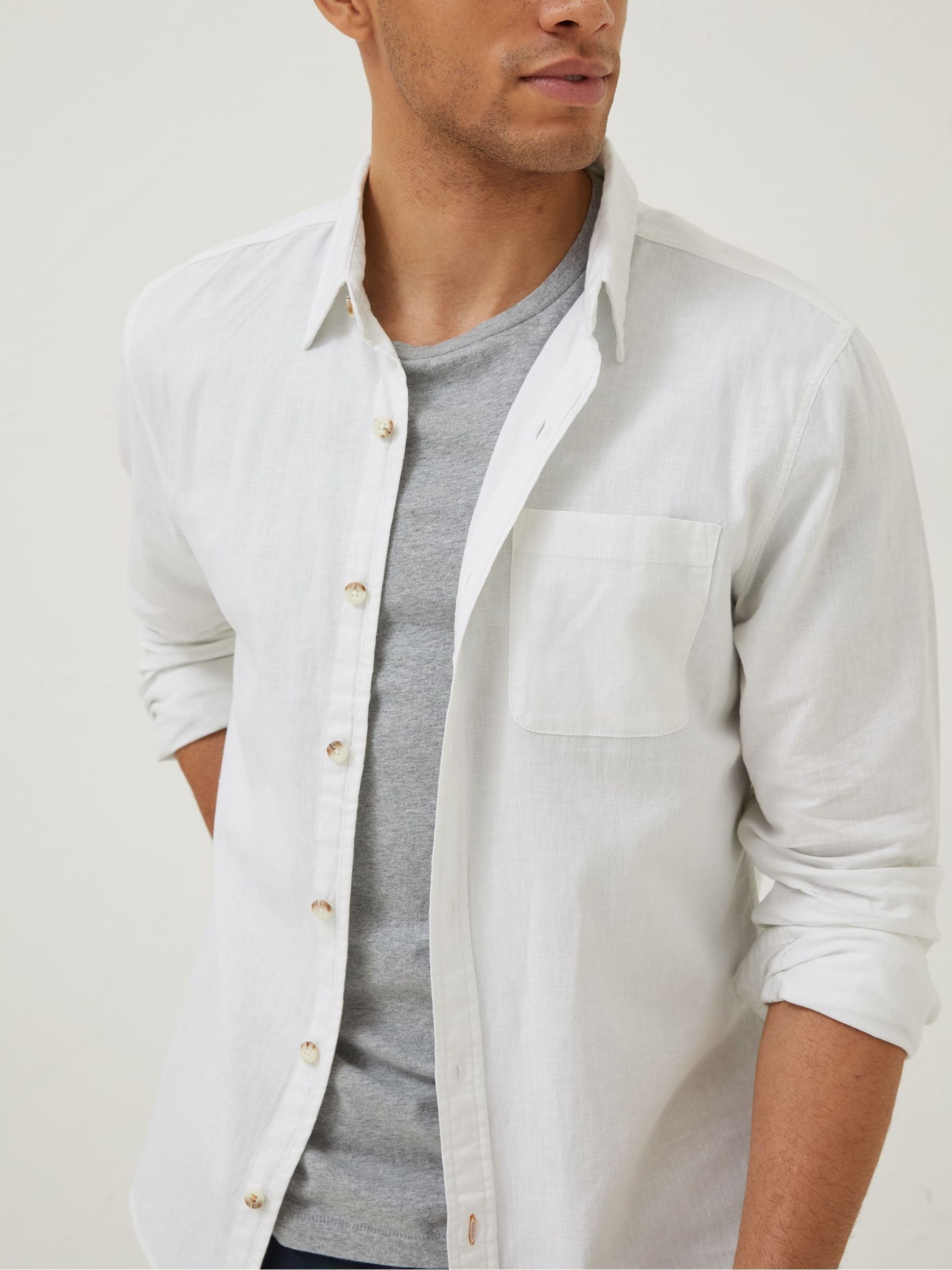 White Bugle Shirt - Image 3 of 5