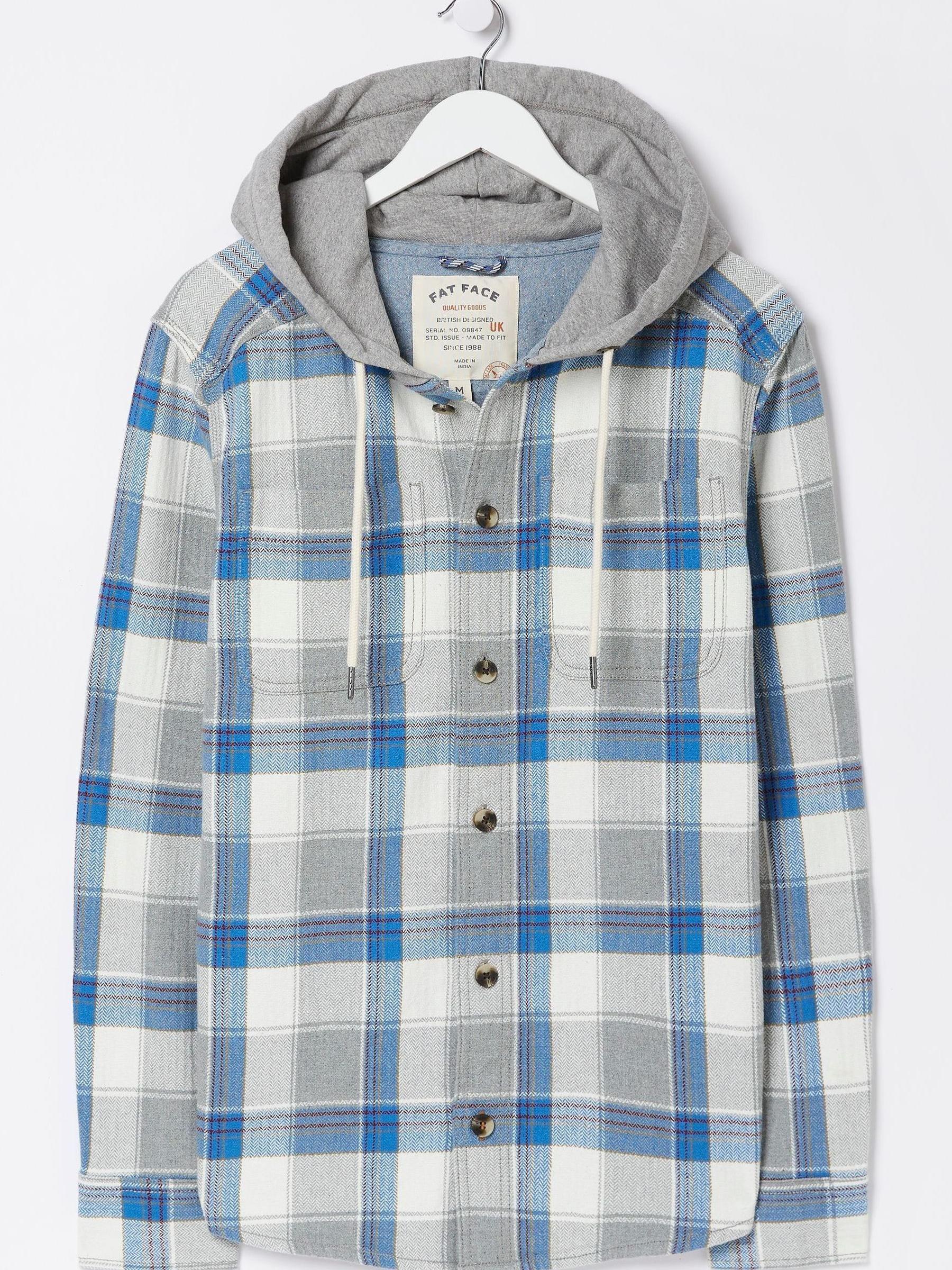 Grey Check Overshirt - Image 7 of 7