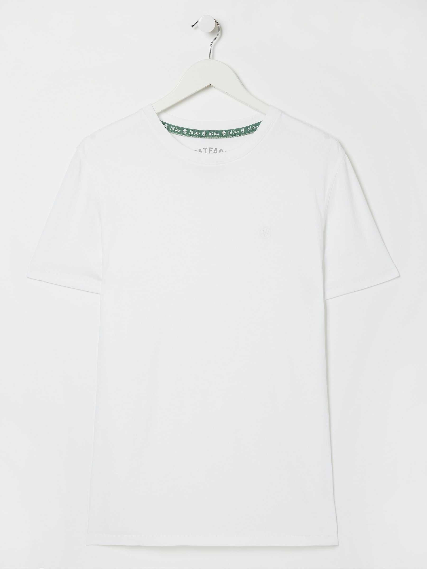 Lulworth White Crew T-Shirt - Image 5 of 5