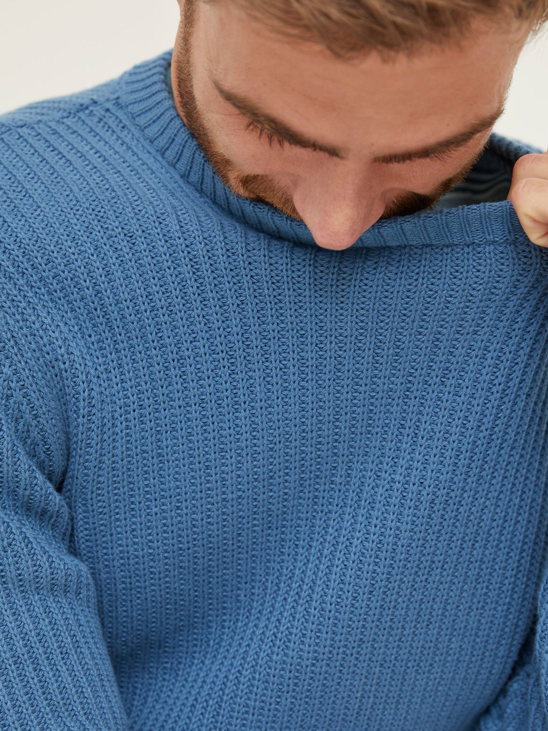 Blue Pembrey Cotton Jumper - Image 4 of 5