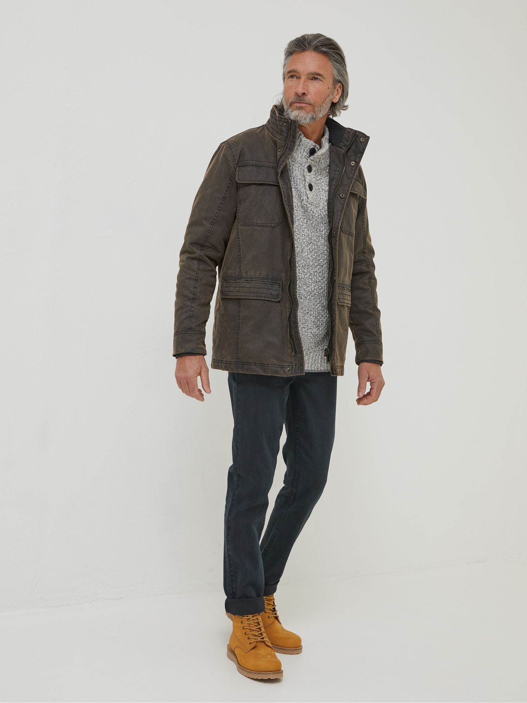 Brown Broadsands Four Pocket Jacket - Image 3 of 6