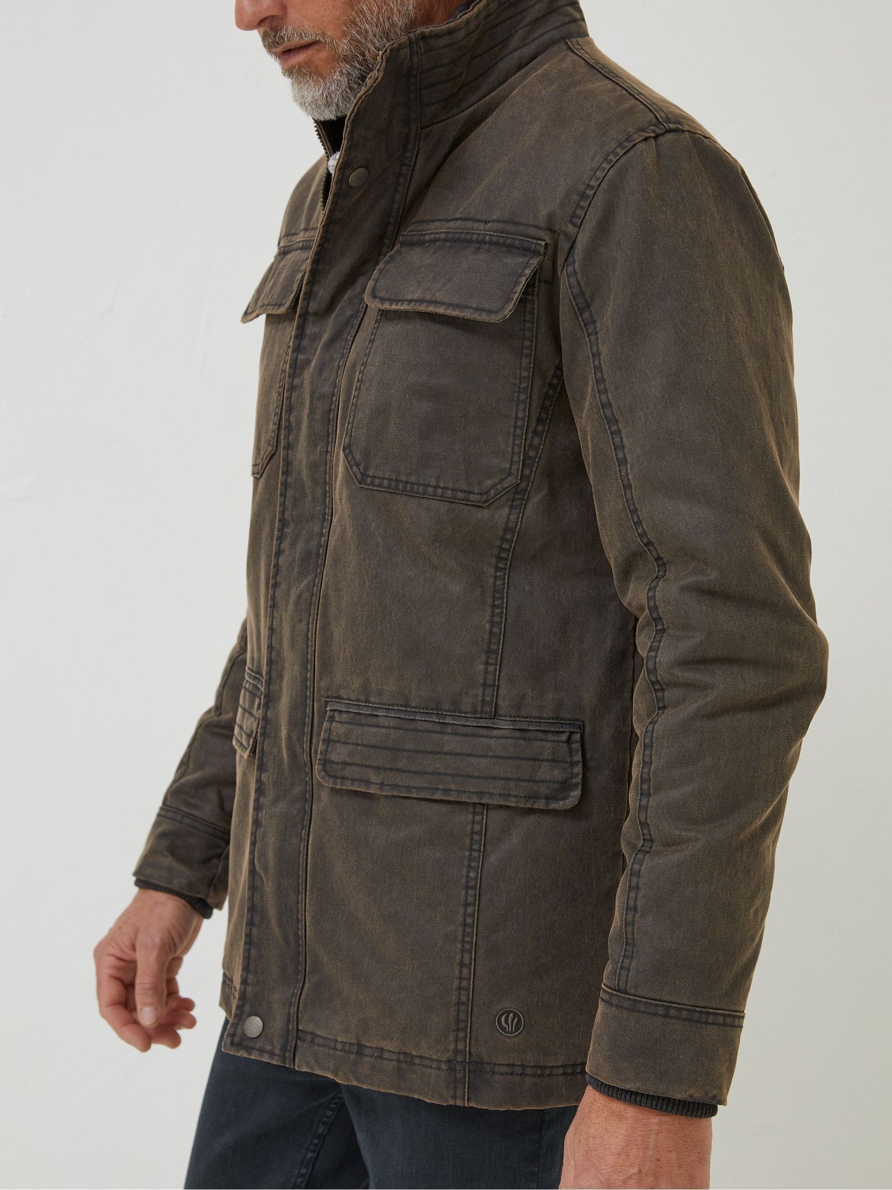 Brown Broadsands Four Pocket Jacket - Image 4 of 6