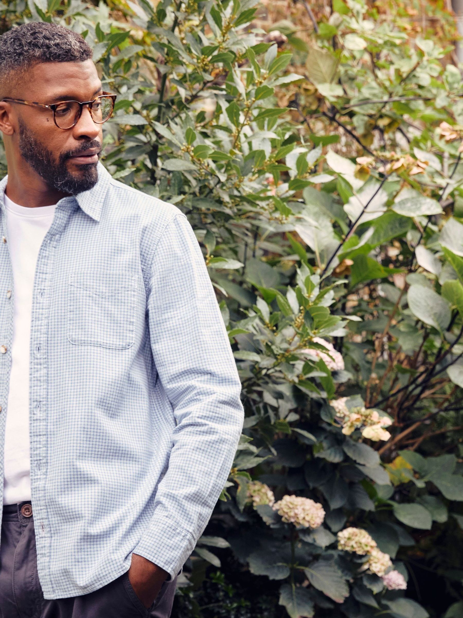 Blue Gower Gingham Shirt - Image 3 of 6