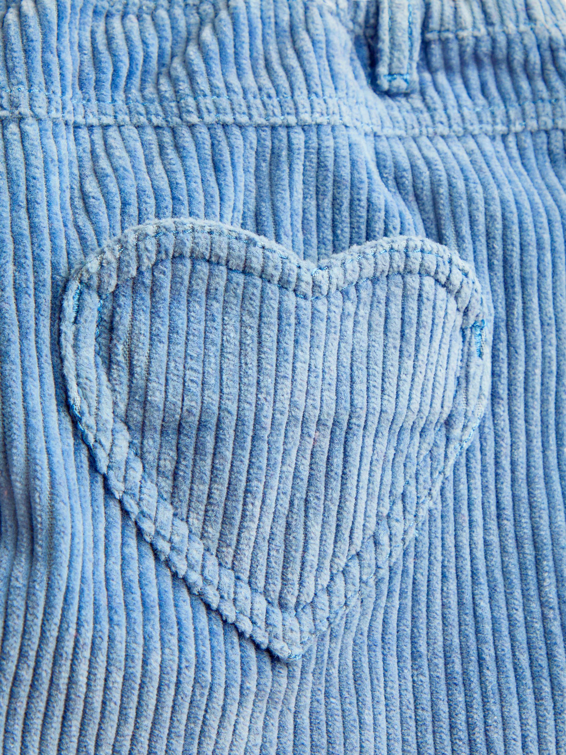 Dusky Blue Cord Trousers - Image 4 of 4