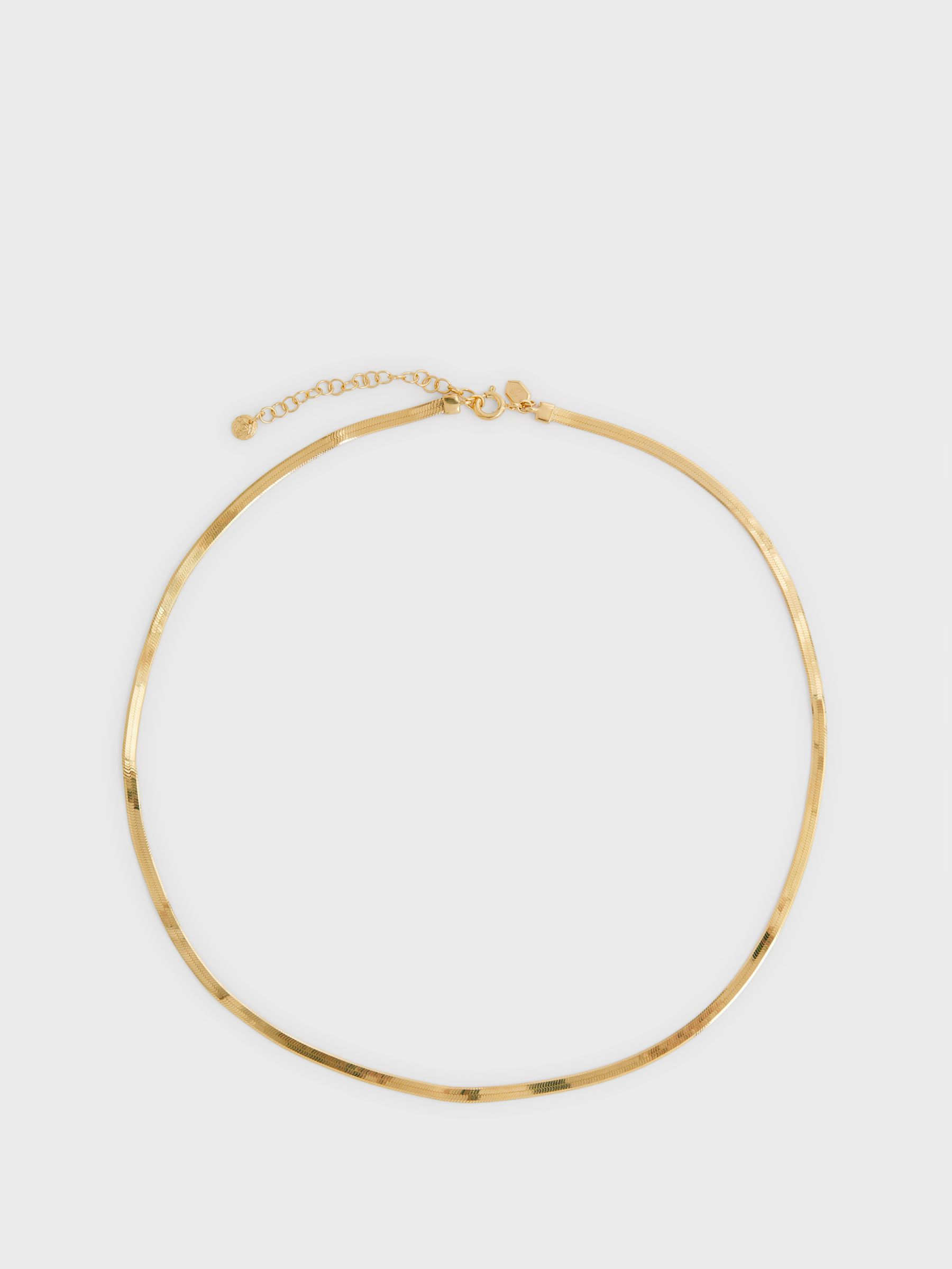 Maria Black Chain Necklace in Gold - Image 1 of 5