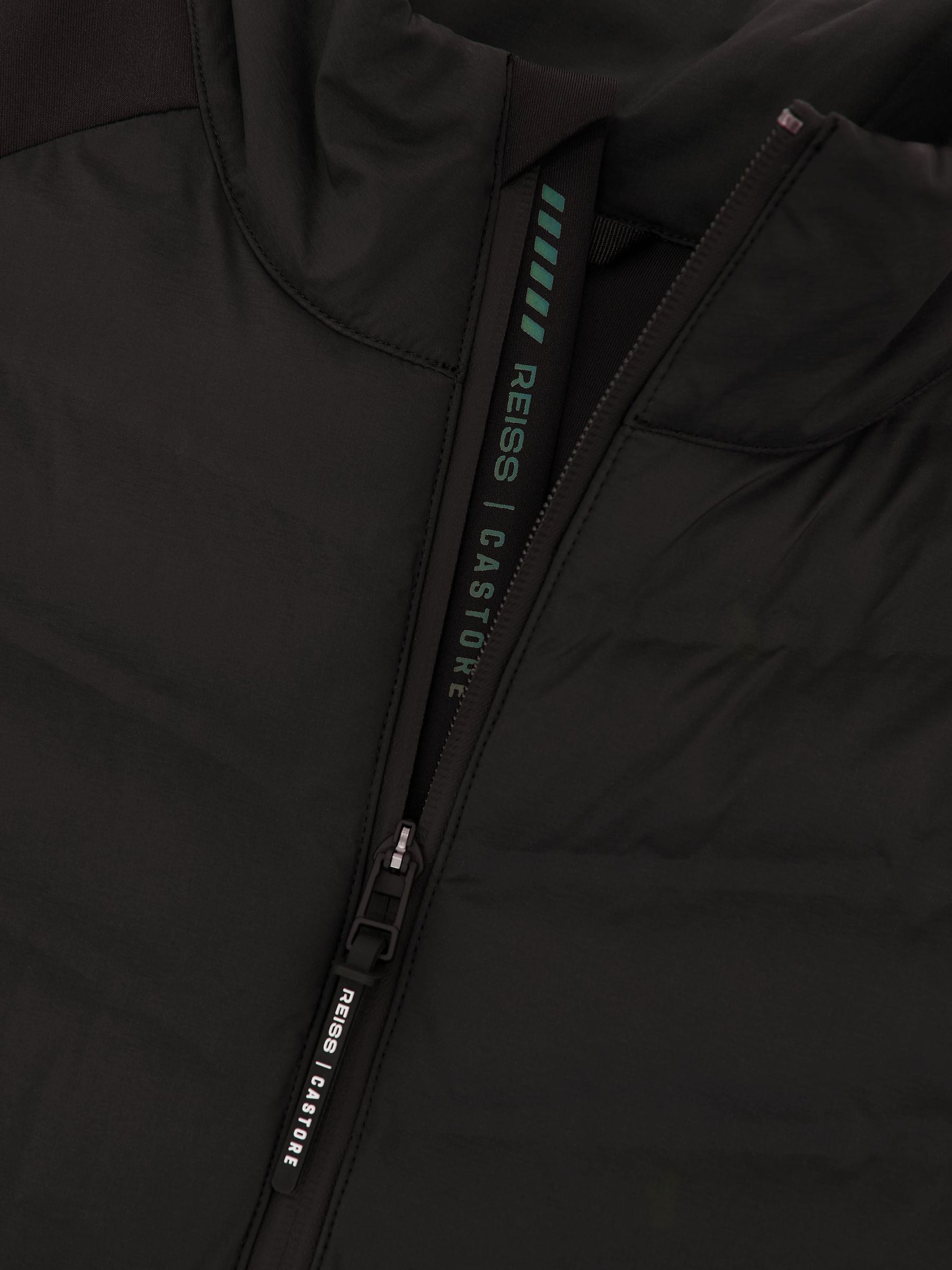Reiss | Castore Gilet matelassé hybride noir - Image 11 de 11