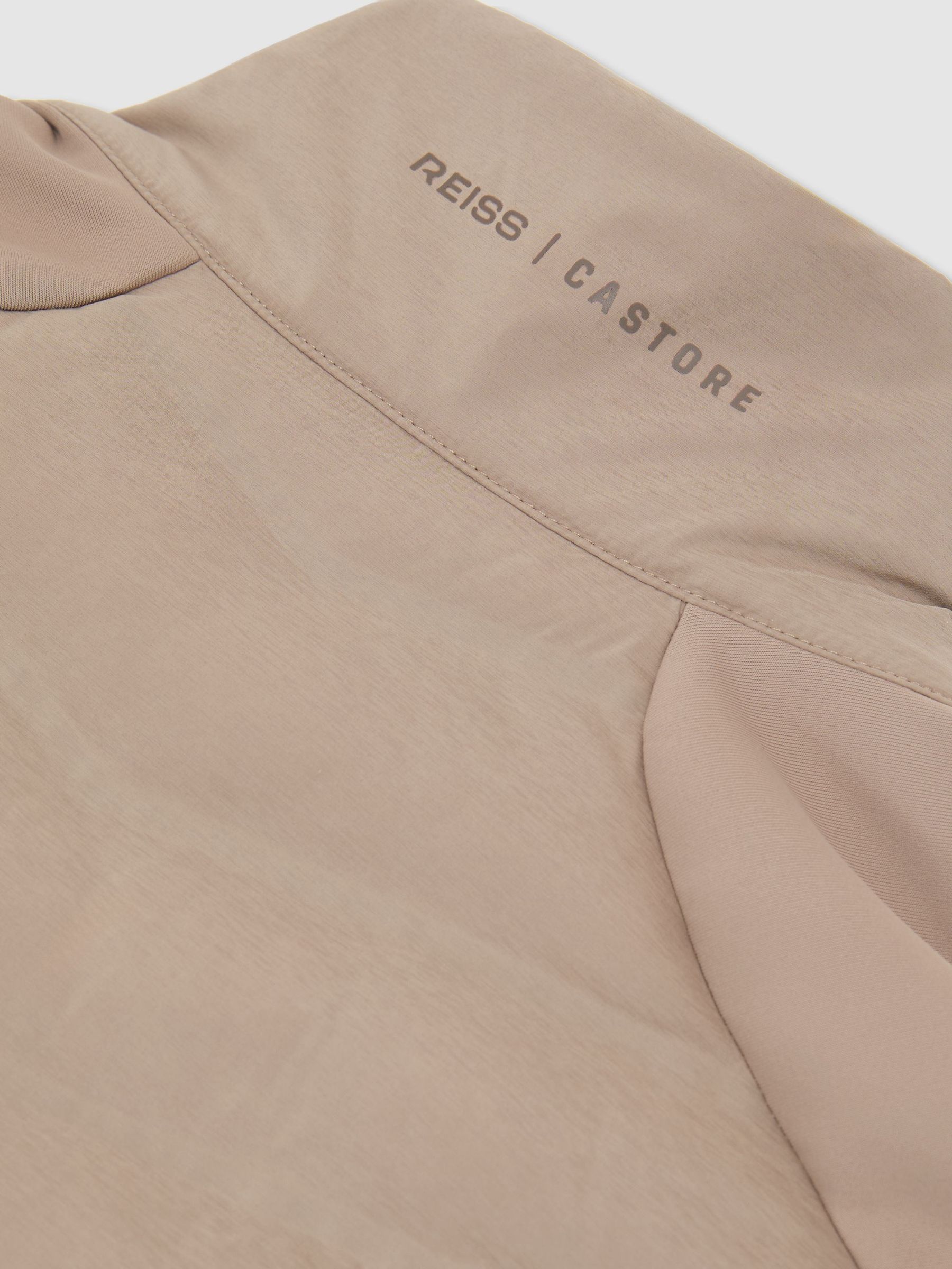 Gilet matelassé hybride Reiss | Castore beige - Image 8 de 10
