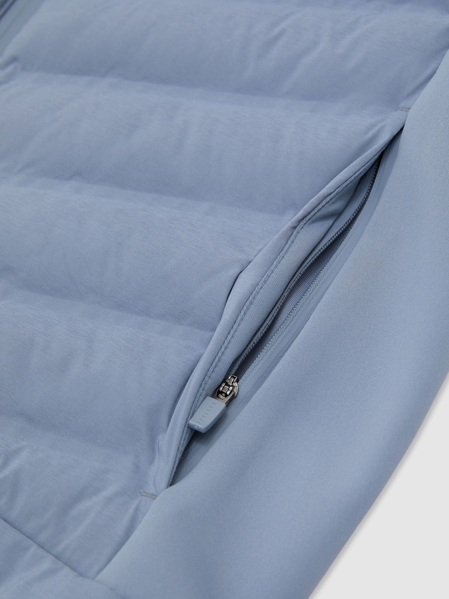 Reiss | Castore Hybrid Quilted Jacket in Blue - Image 10 of 11