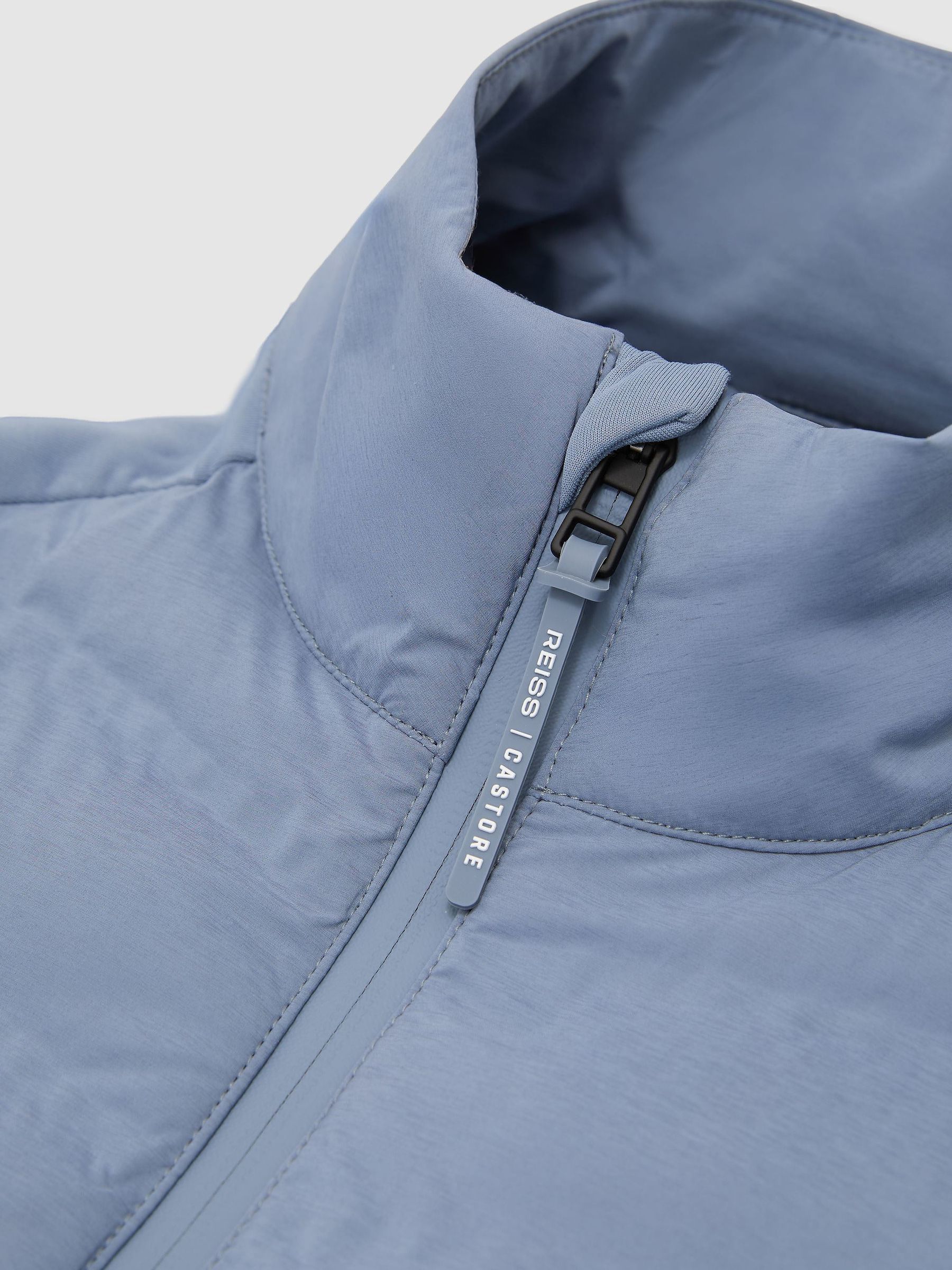 Reiss | Castore Hybrid Quilted Jacket in Blue - Image 11 of 11