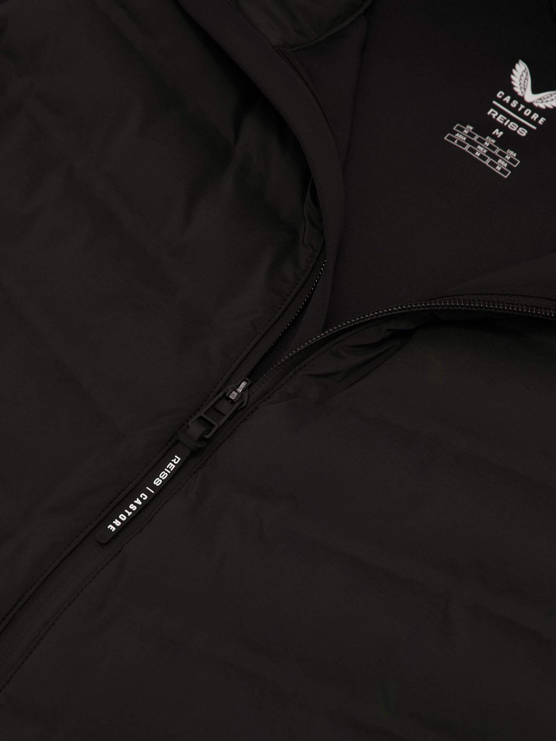 Reiss | Castore Hybrid Quilted Jacket in Black - Image 10 of 10