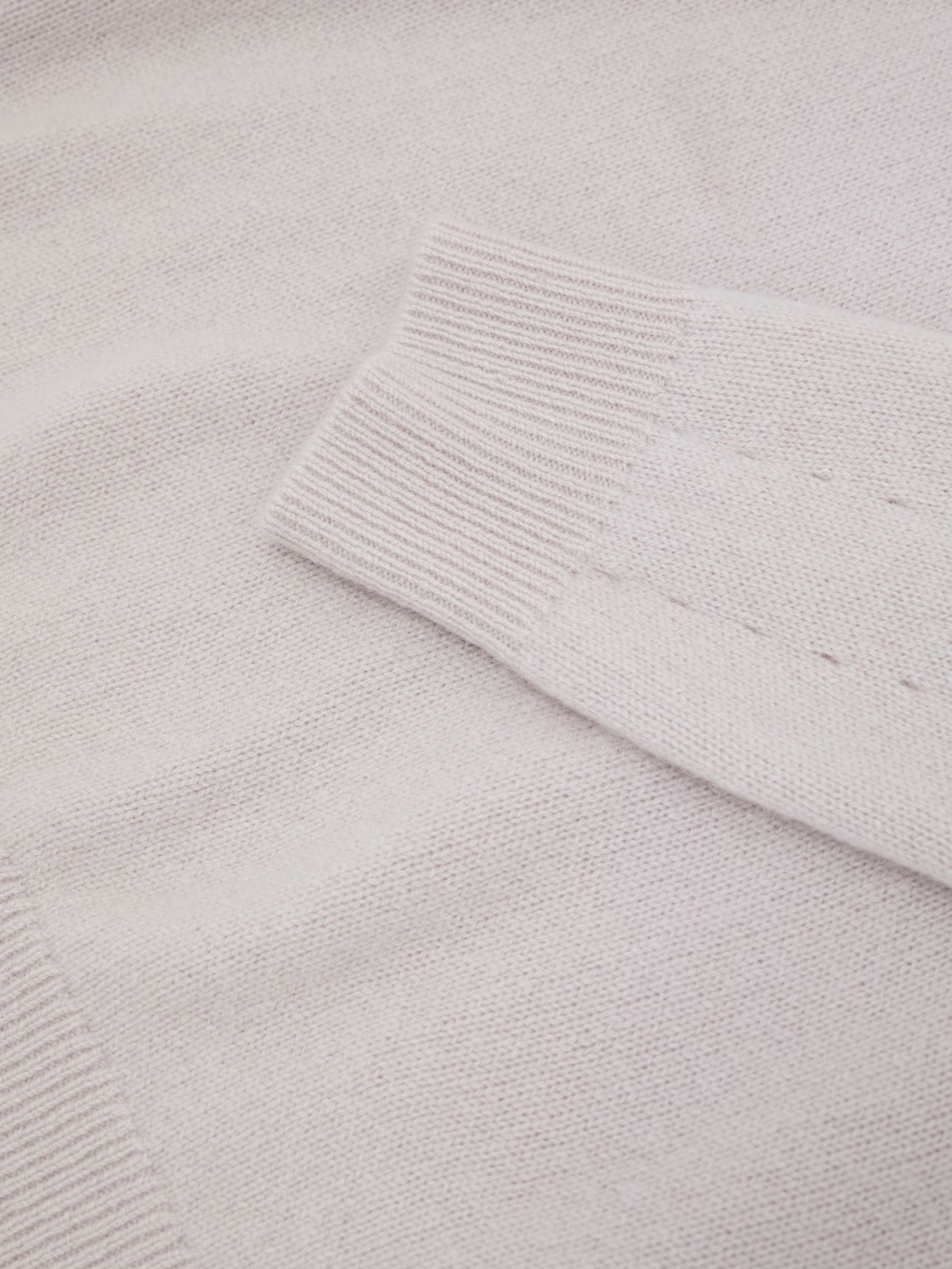 100% Kashmir Jumper med Rund hals i Sten Neutral - Bild 6 av 6