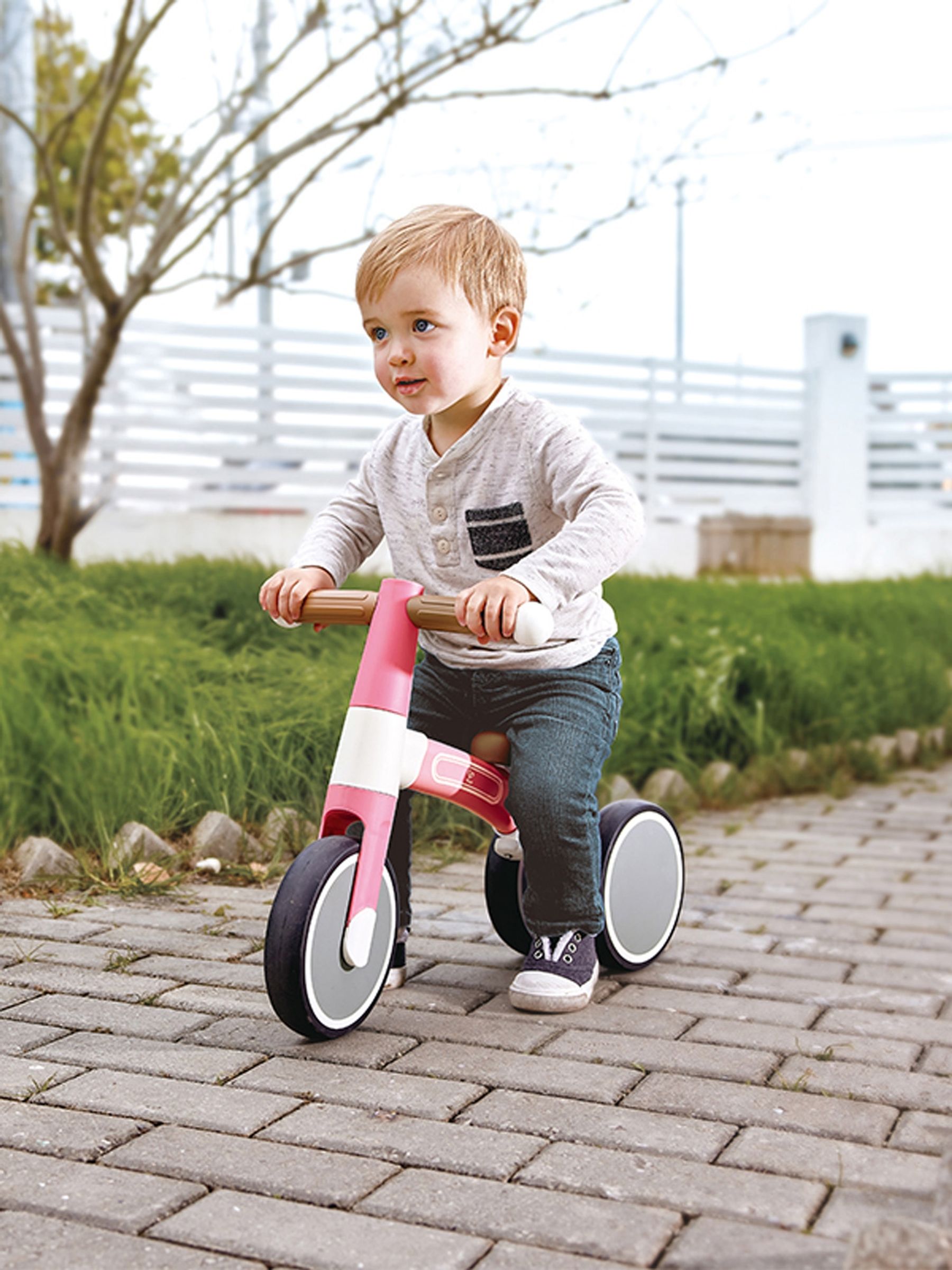 Pink Hape My First Ride Balance Bike Vespa - Image 2 of 6