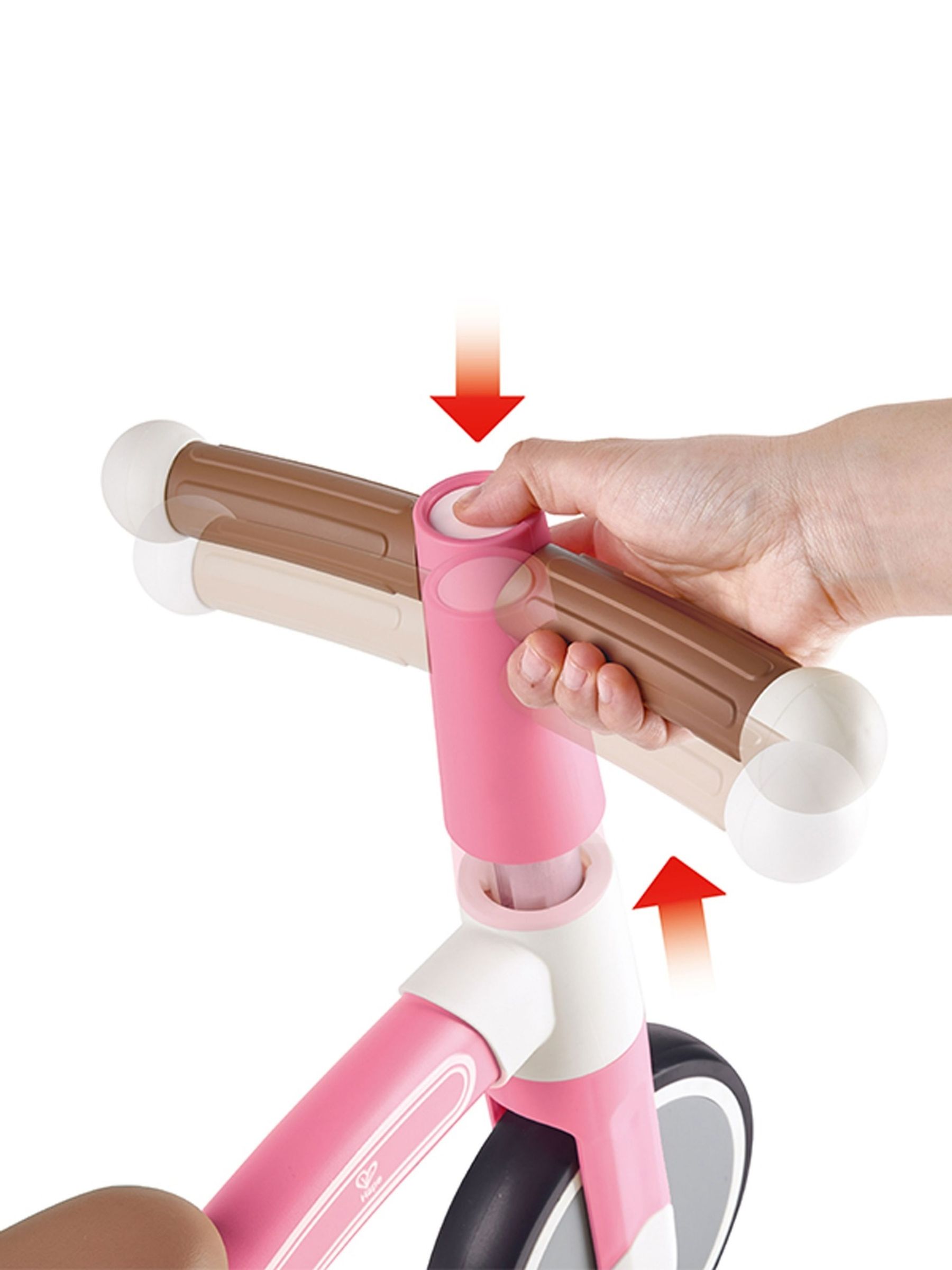 Pink Hape My First Ride Balance Bike Vespa - Image 5 of 6