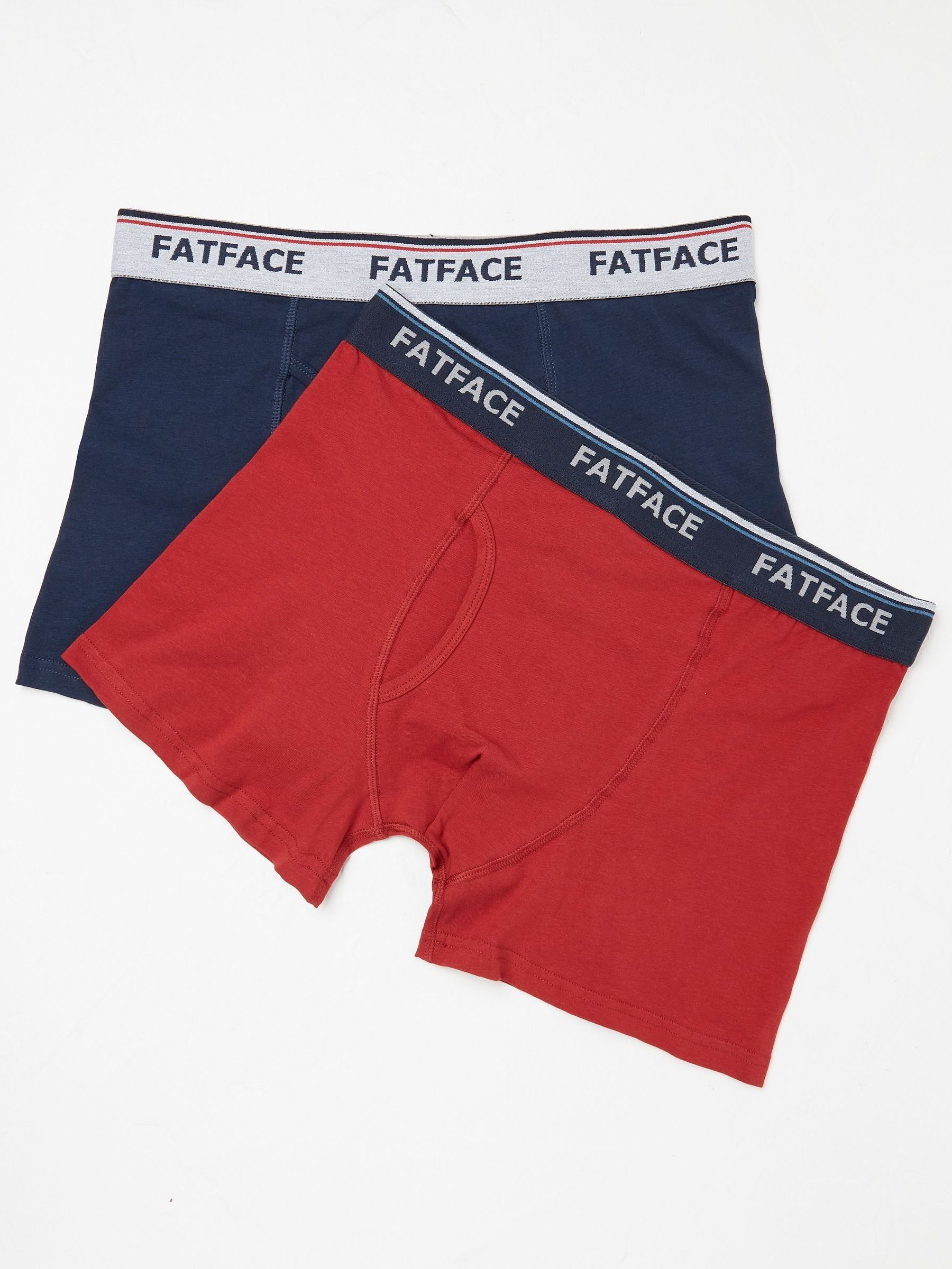 Red Cotton Boxers 2 Pack - Image 1 of 2