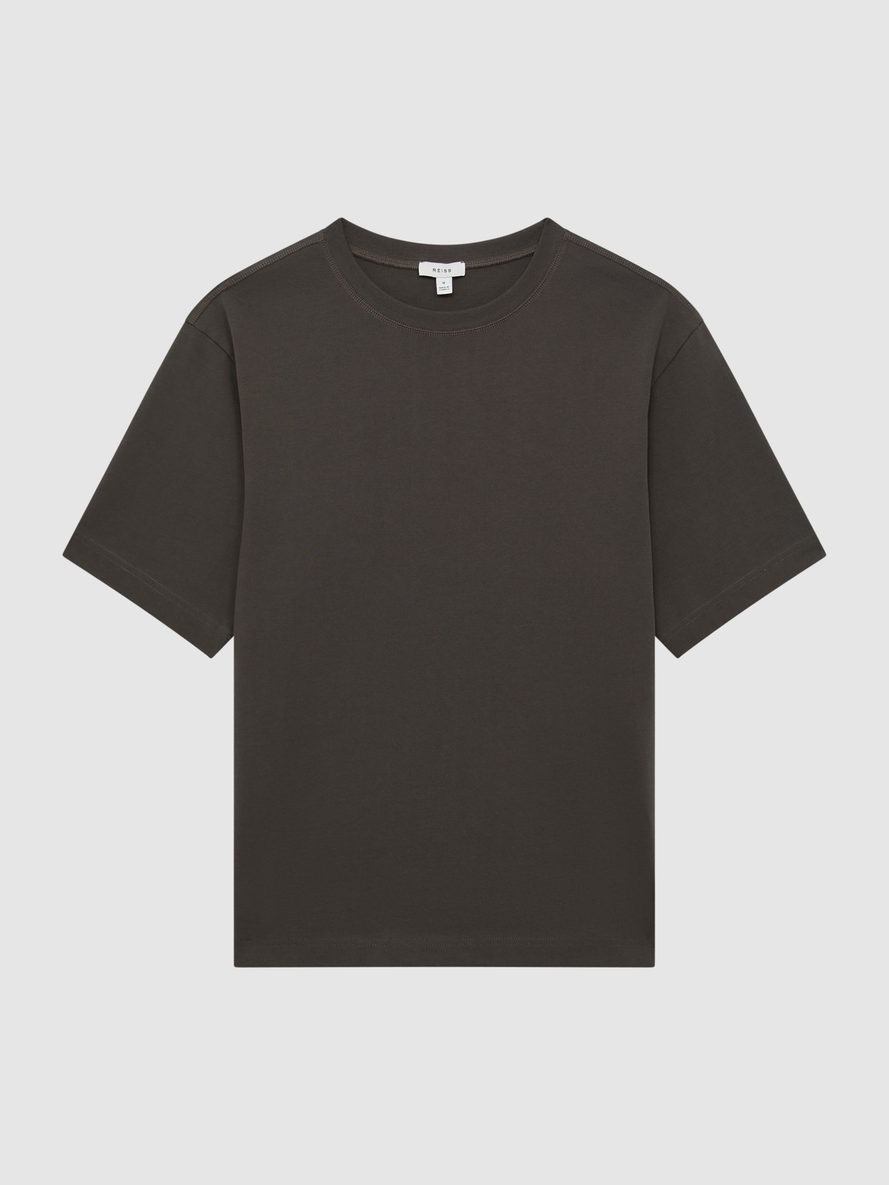 Oversized Garment Dye T-Shirt in Washed Black - Image 2 of 7
