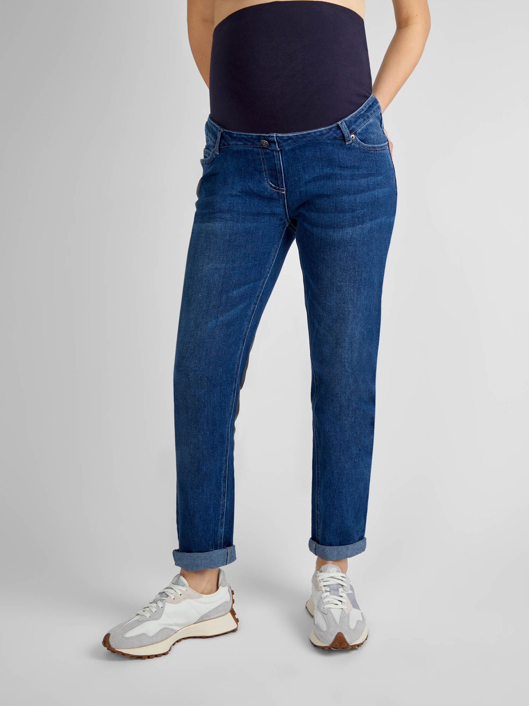 Mid Wash Mom Maternity Jeans - Image 2 of 4