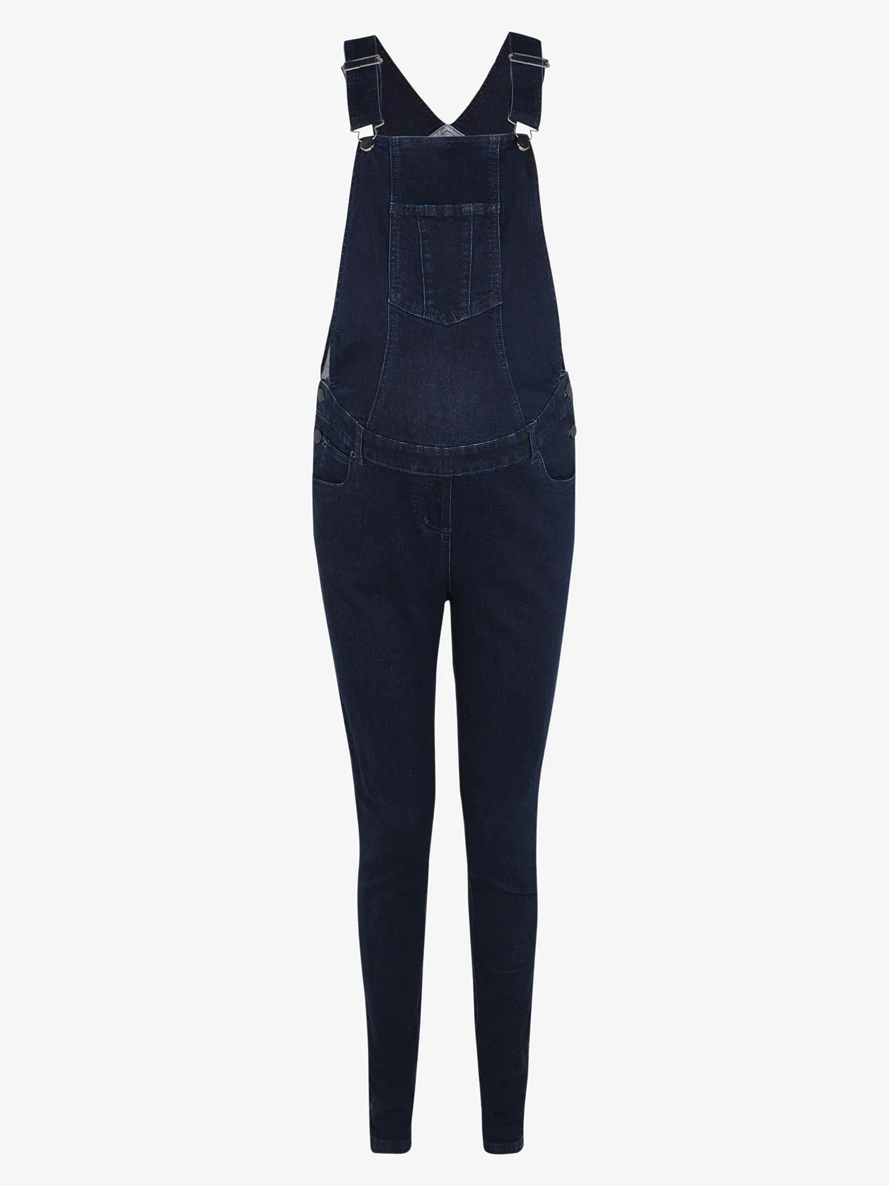 Dark Wash Maternity Denim Dungarees - Image 5 of 5