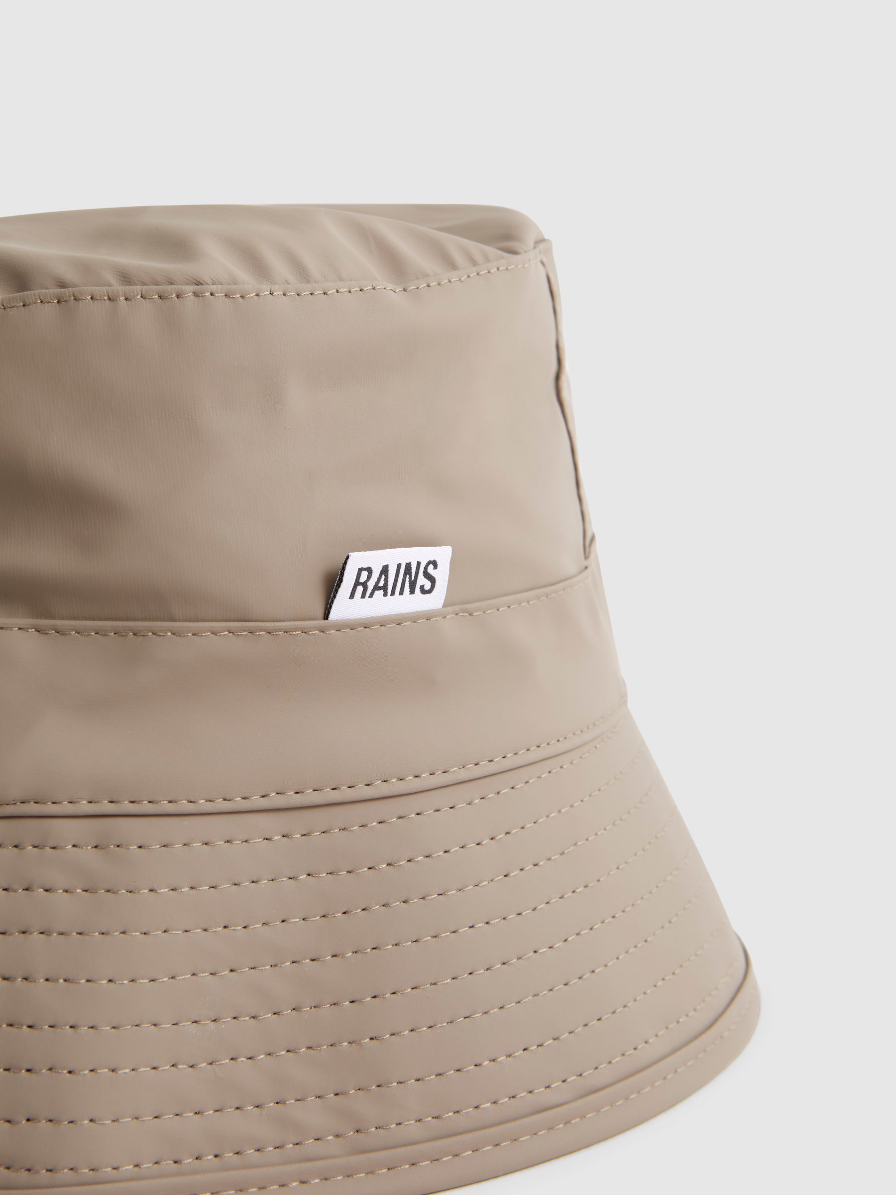 Rains Bucket Hat in Taupe - Image 4 of 5