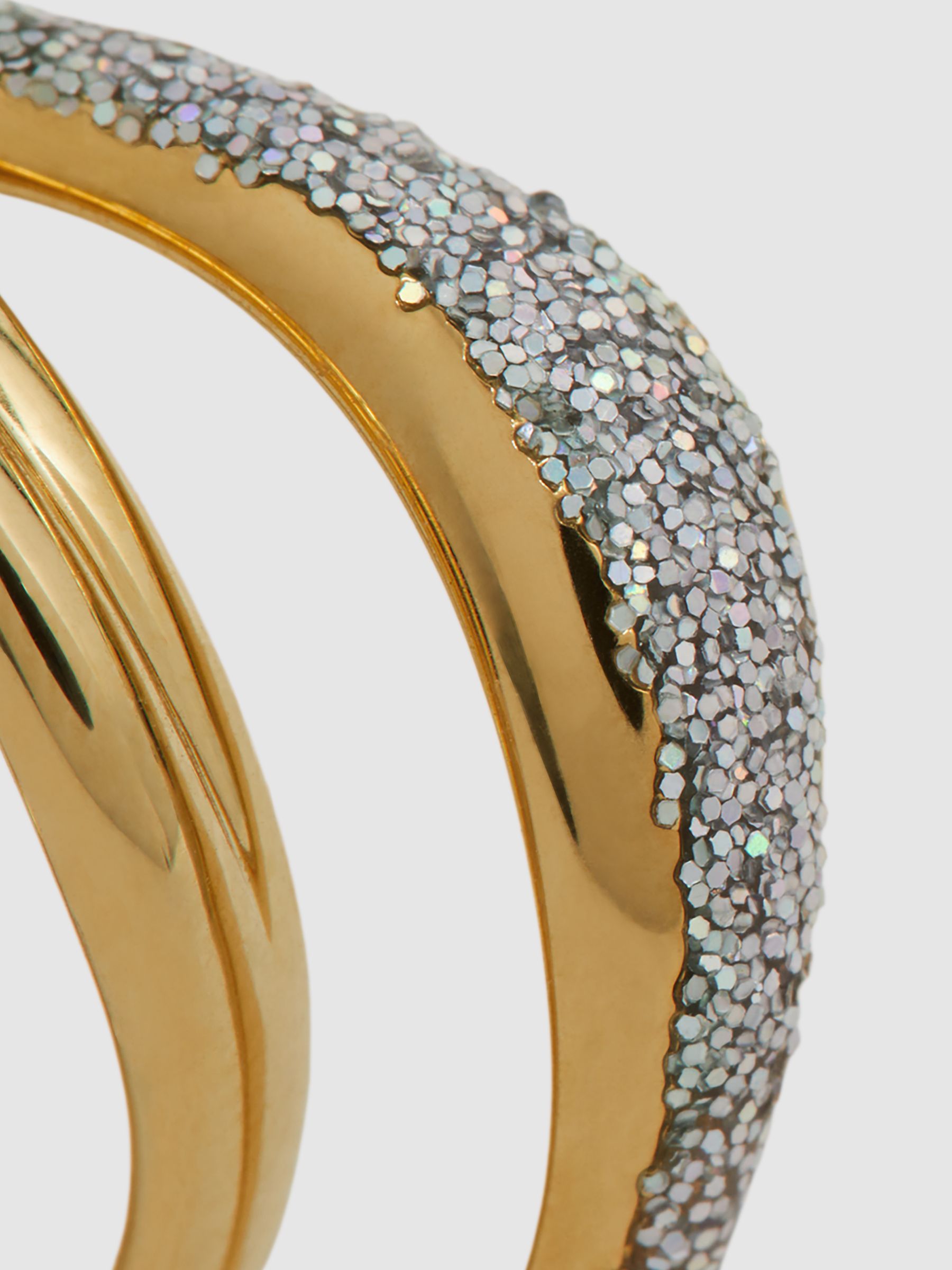 Maria Black Ring in Gold - Image 5 of 5