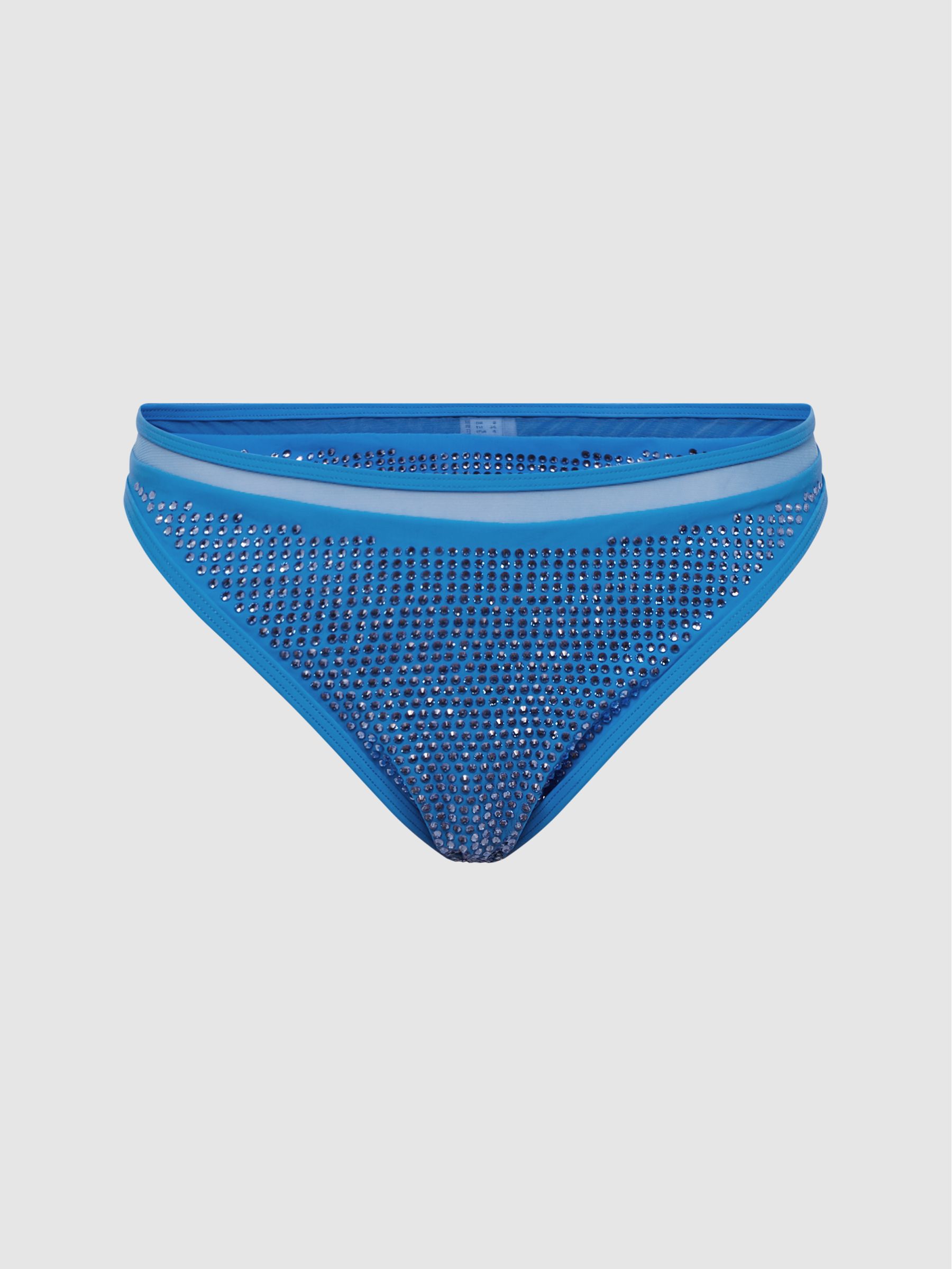 Embellished Bikini Bottoms in Blue - Image 2 of 5
