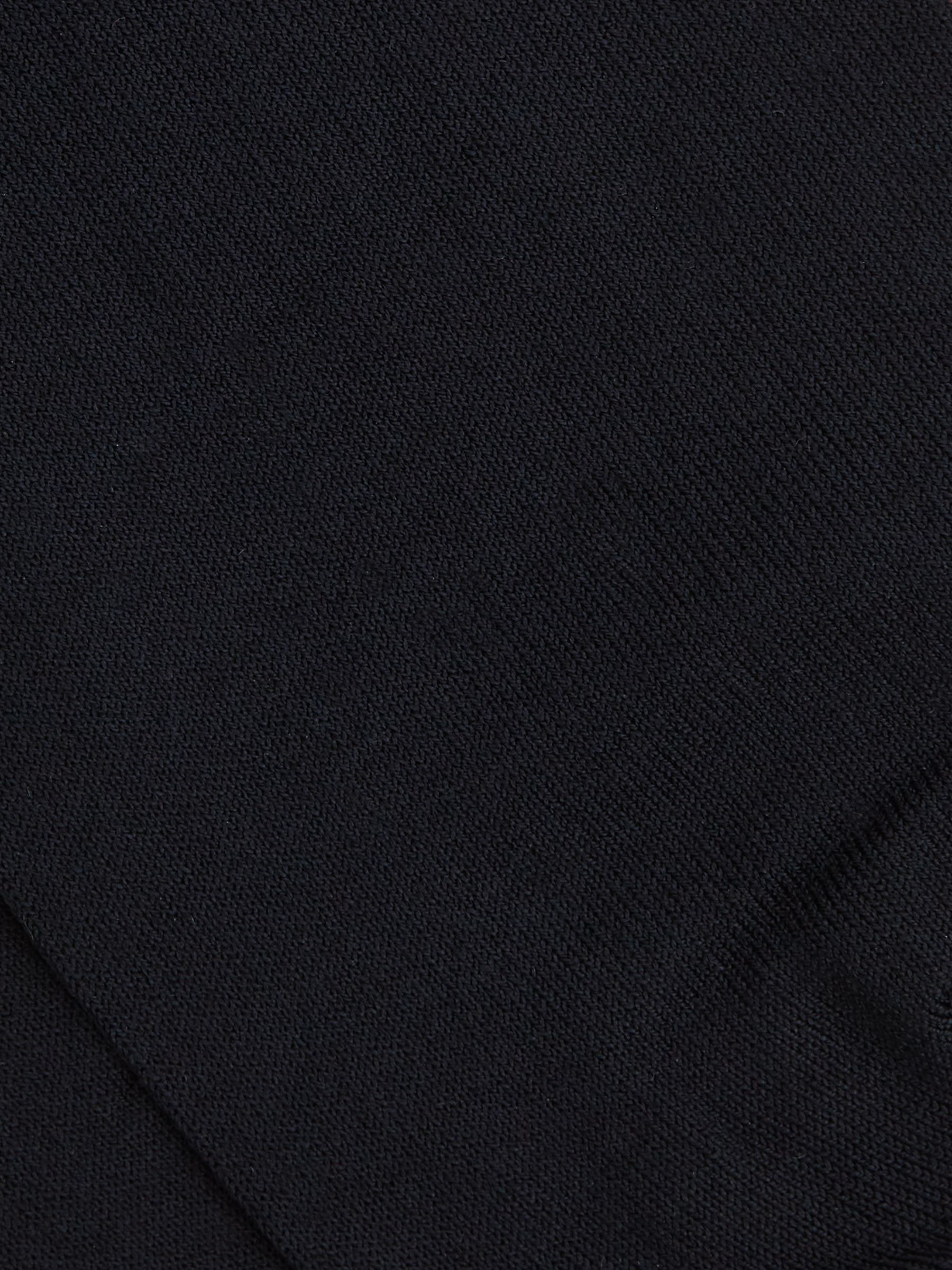 Mercerised Cotton Blend Sock in Navy - Image 3 of 3