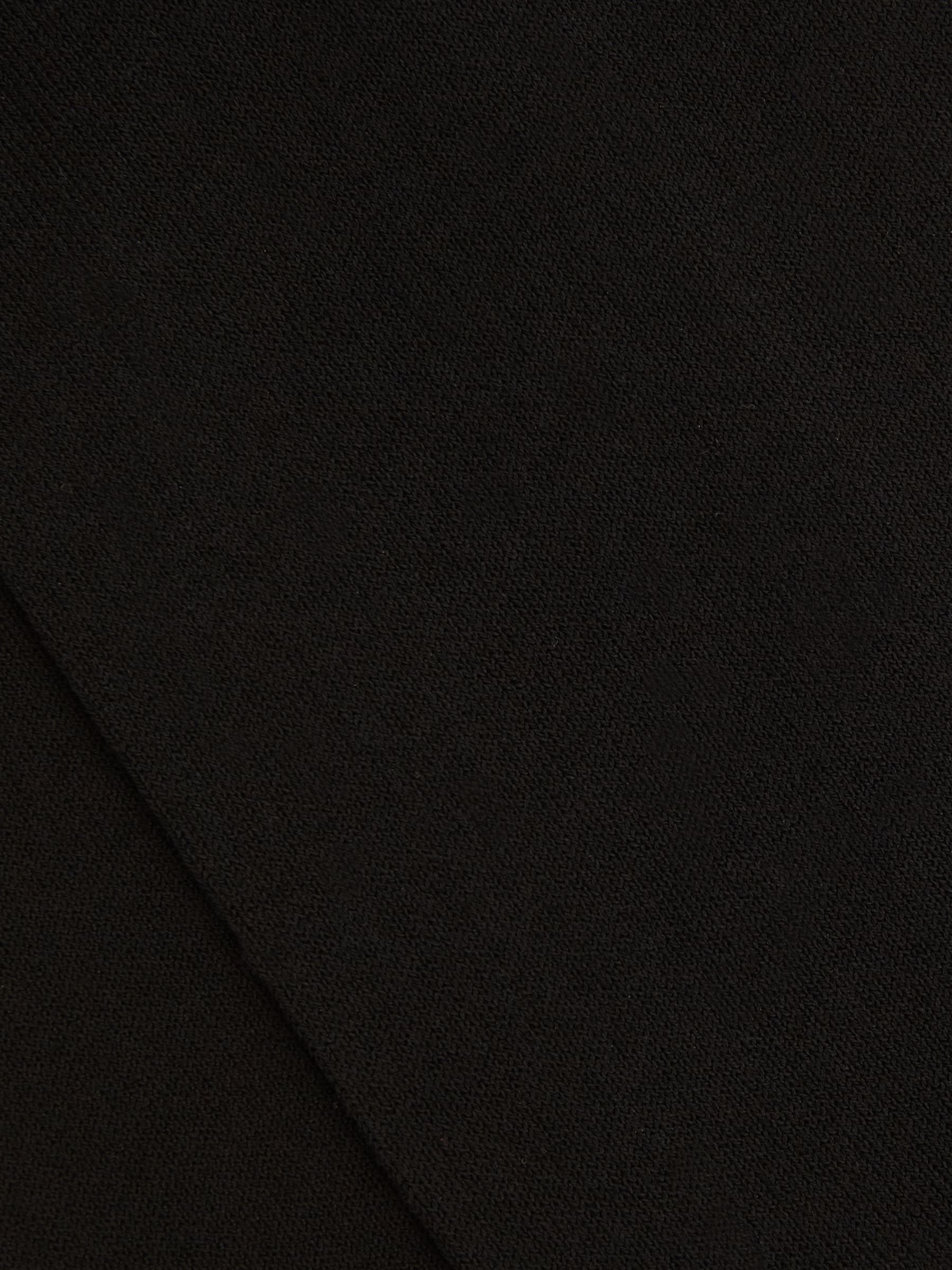 Mercerised Cotton Blend Sock in Black - Image 3 of 3