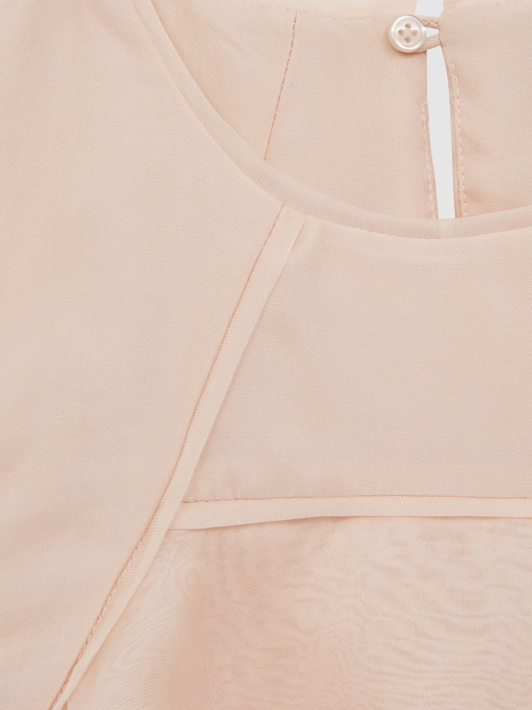 Layered Tulle Dress in Pink - Image 6 of 6