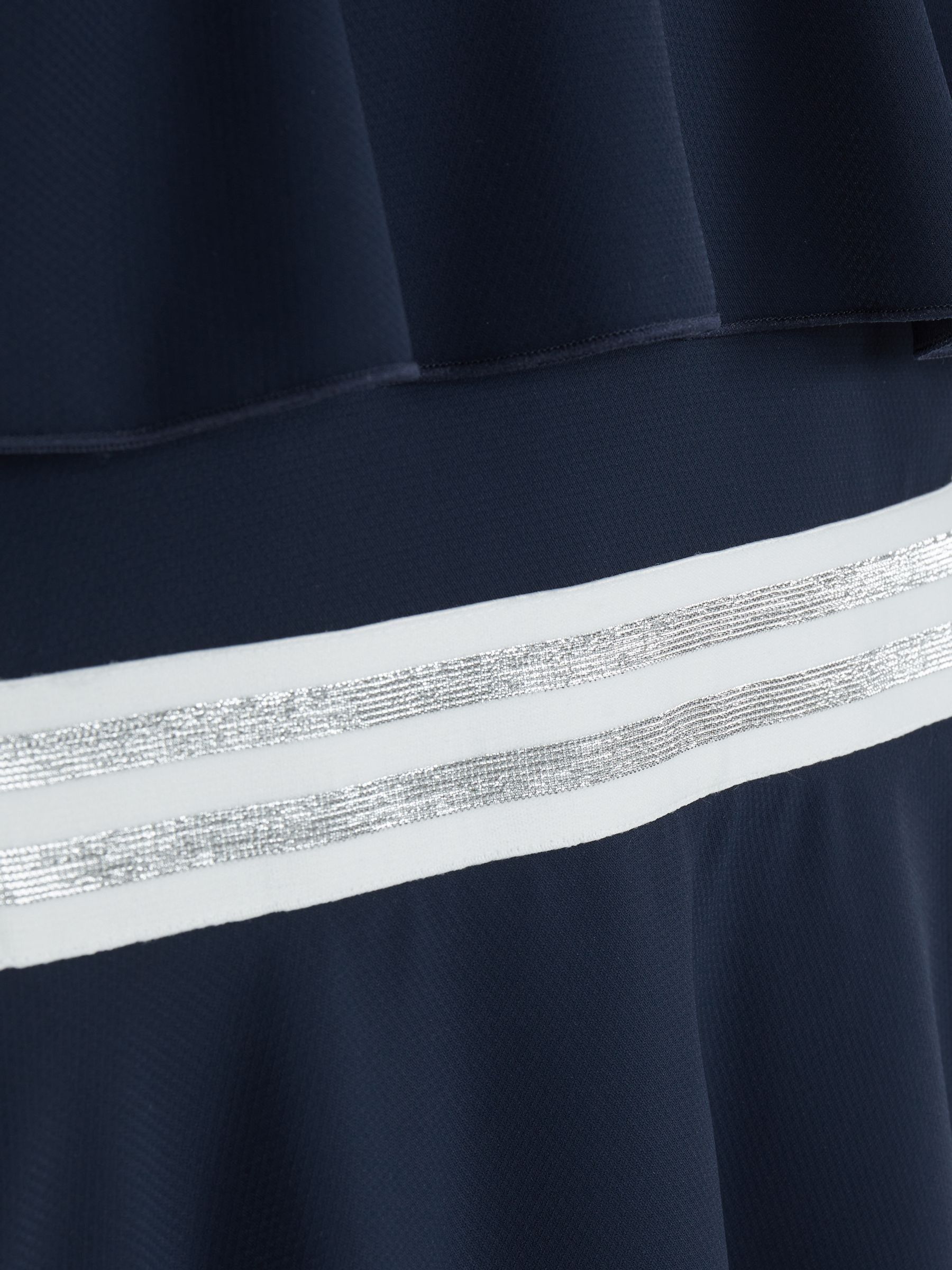 4-9 yrs Off-The-Shoulder Dress in Navy - Image 6 of 6