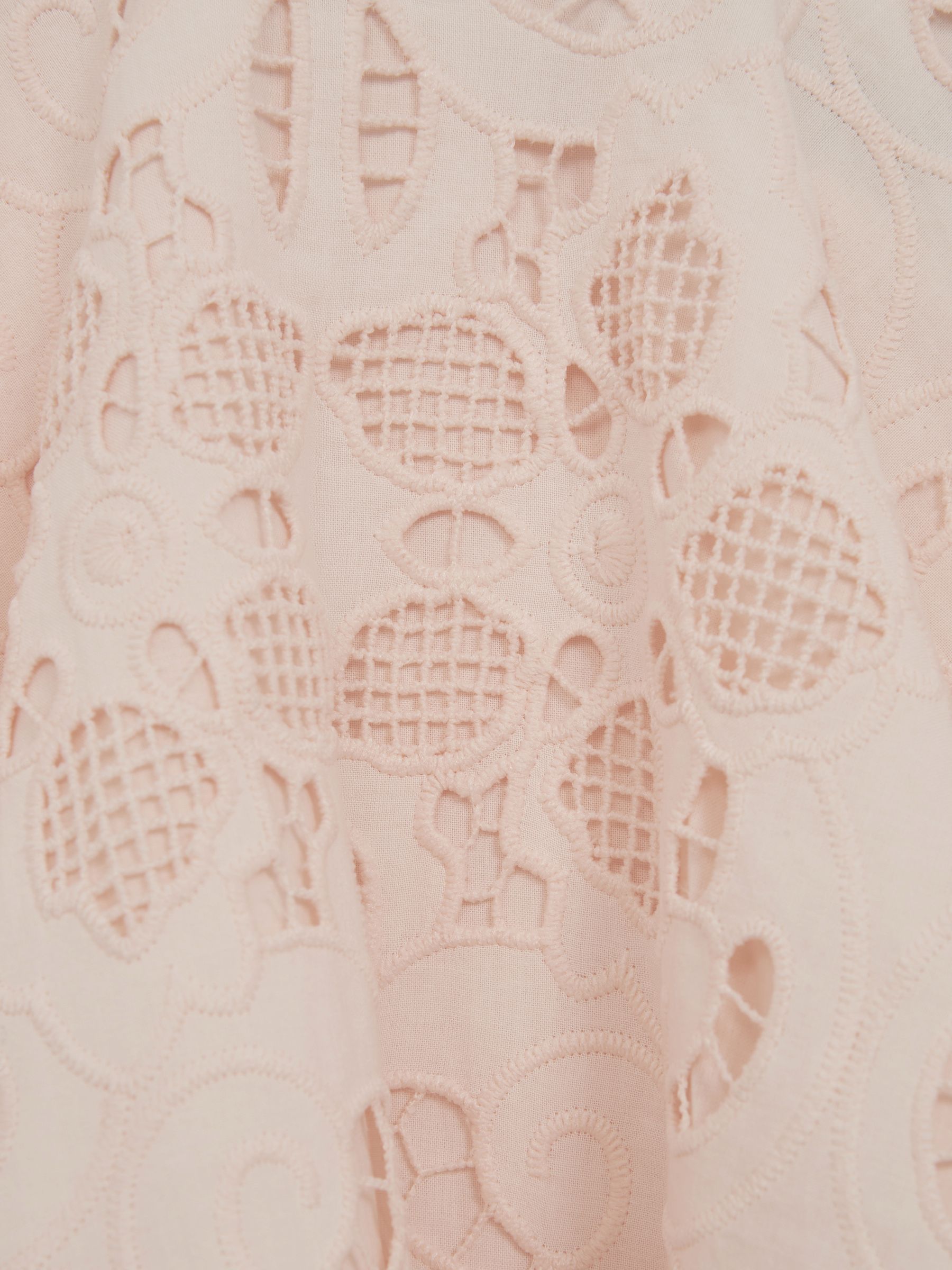 4-9 yrs Lace High Rise Mini Skirt in Pink - Image 6 of 6