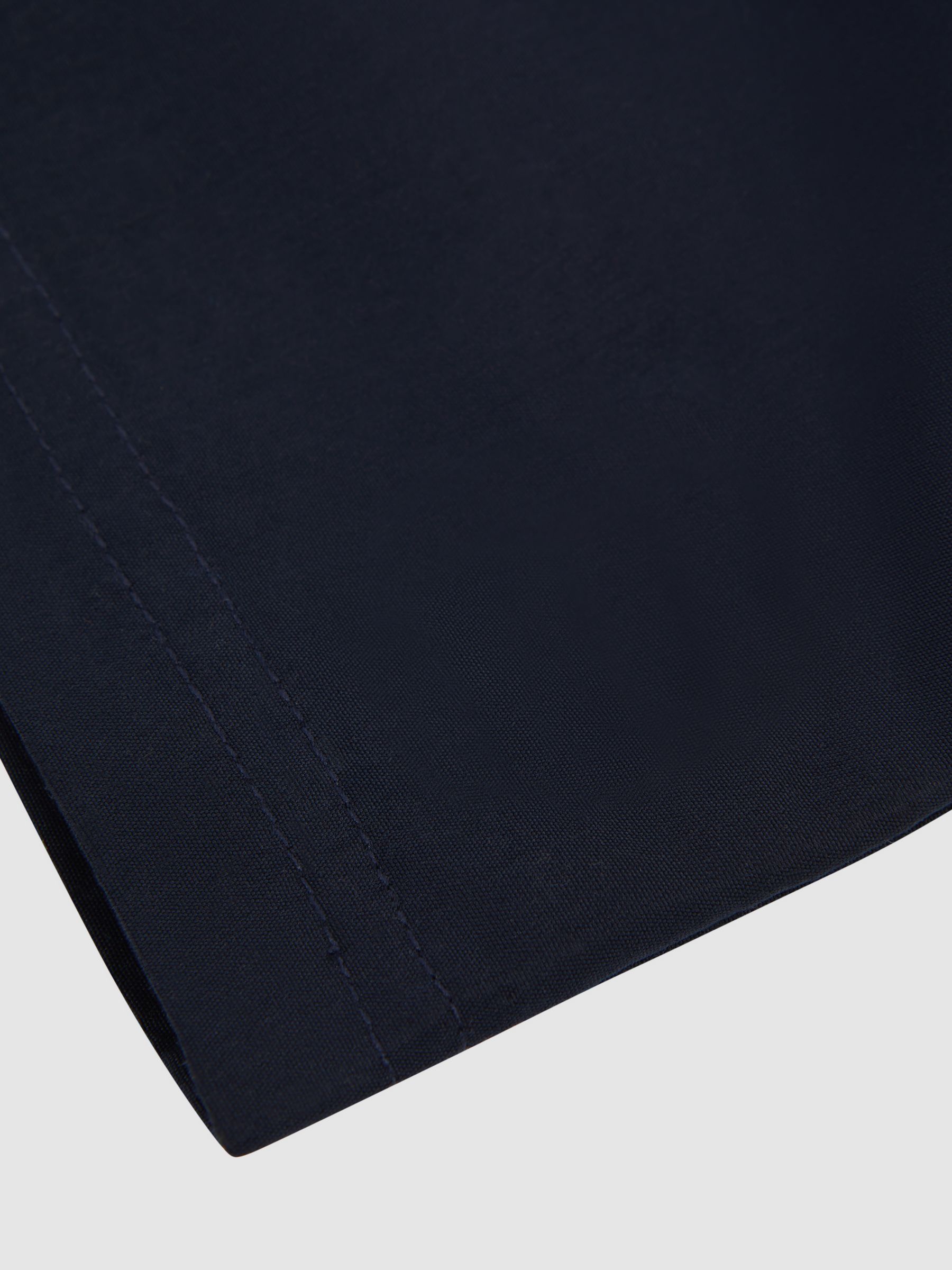 Senior Plain Drawstring Swim Shorts in Navy - Image 6 of 6