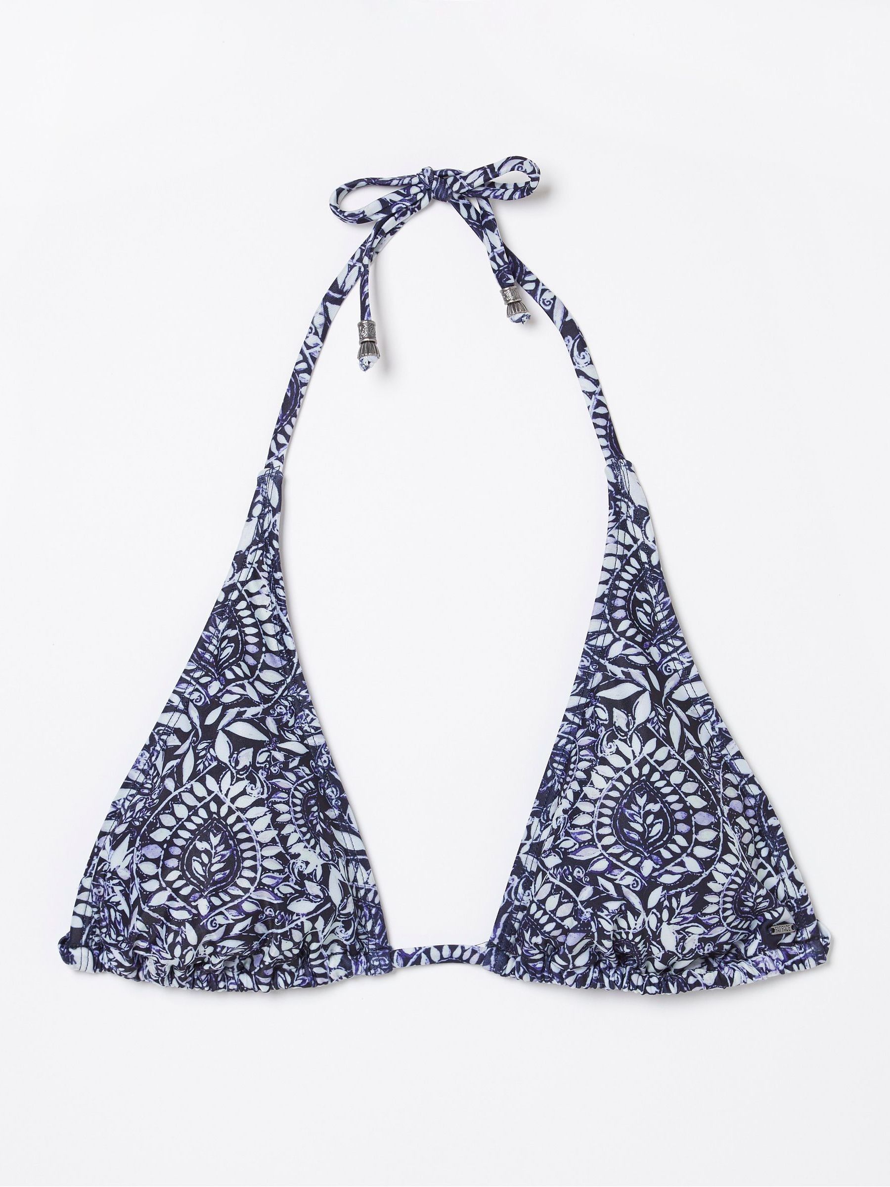 Blue Watercolour Bikini Top - Image 5 of 5