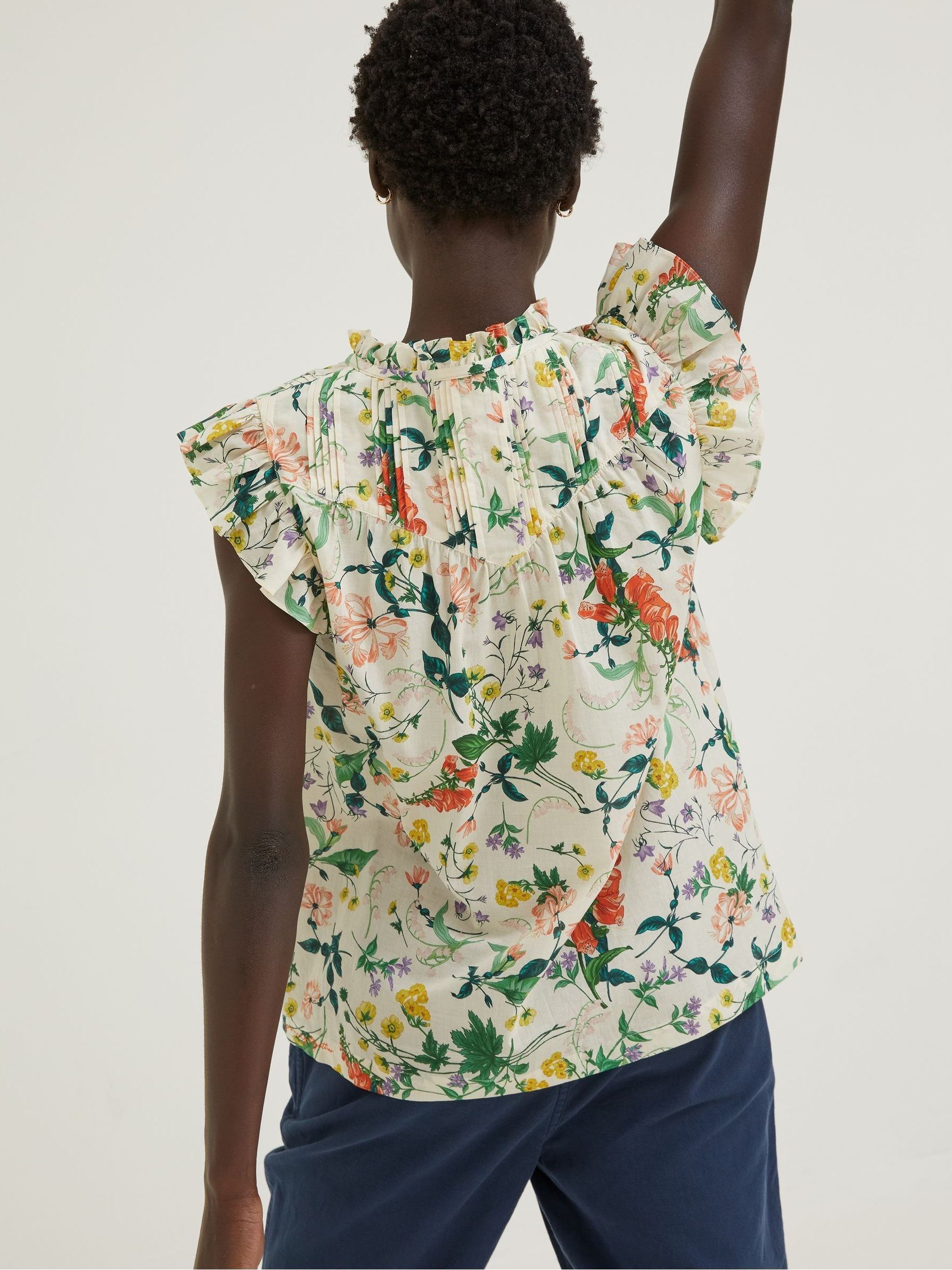 Natural National Forest Hazel Floral Blouse - Image 4 of 7