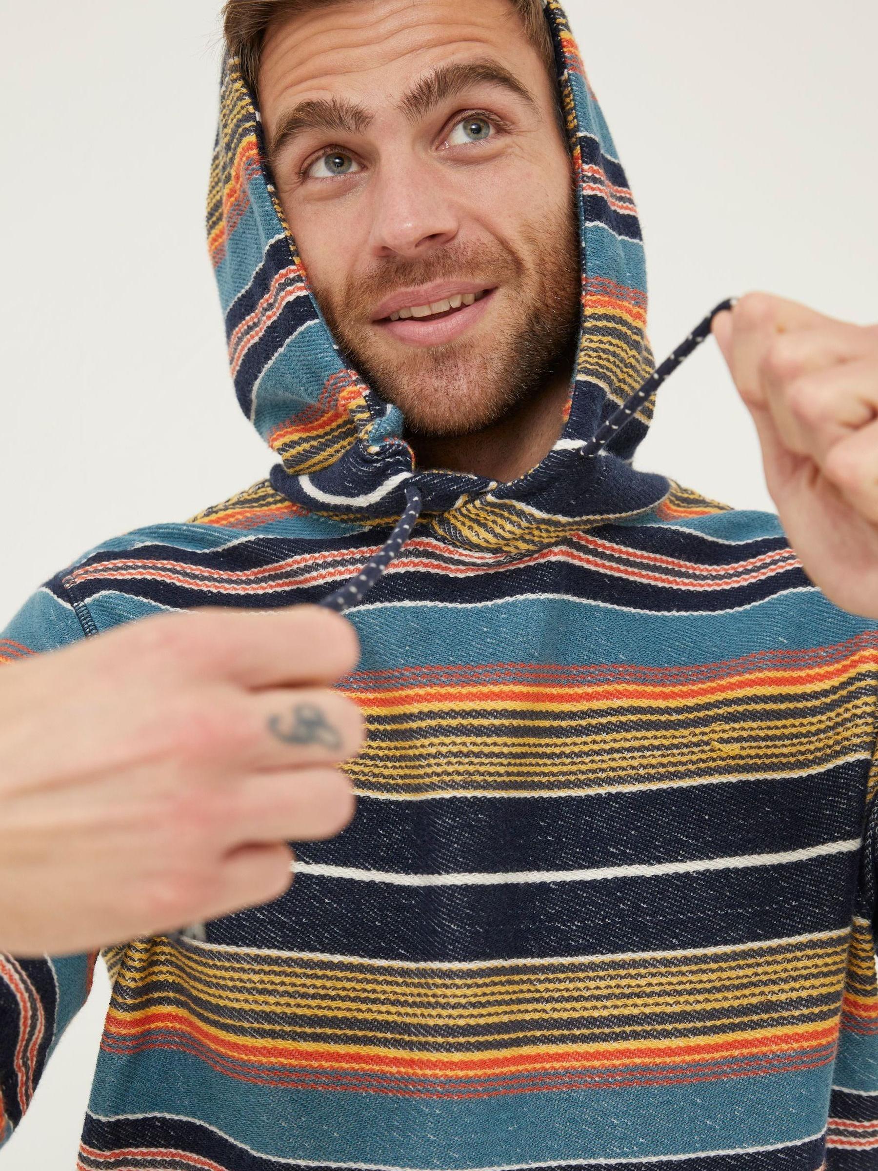 Blue Trescowe Overhead Hoodie - Image 3 of 5