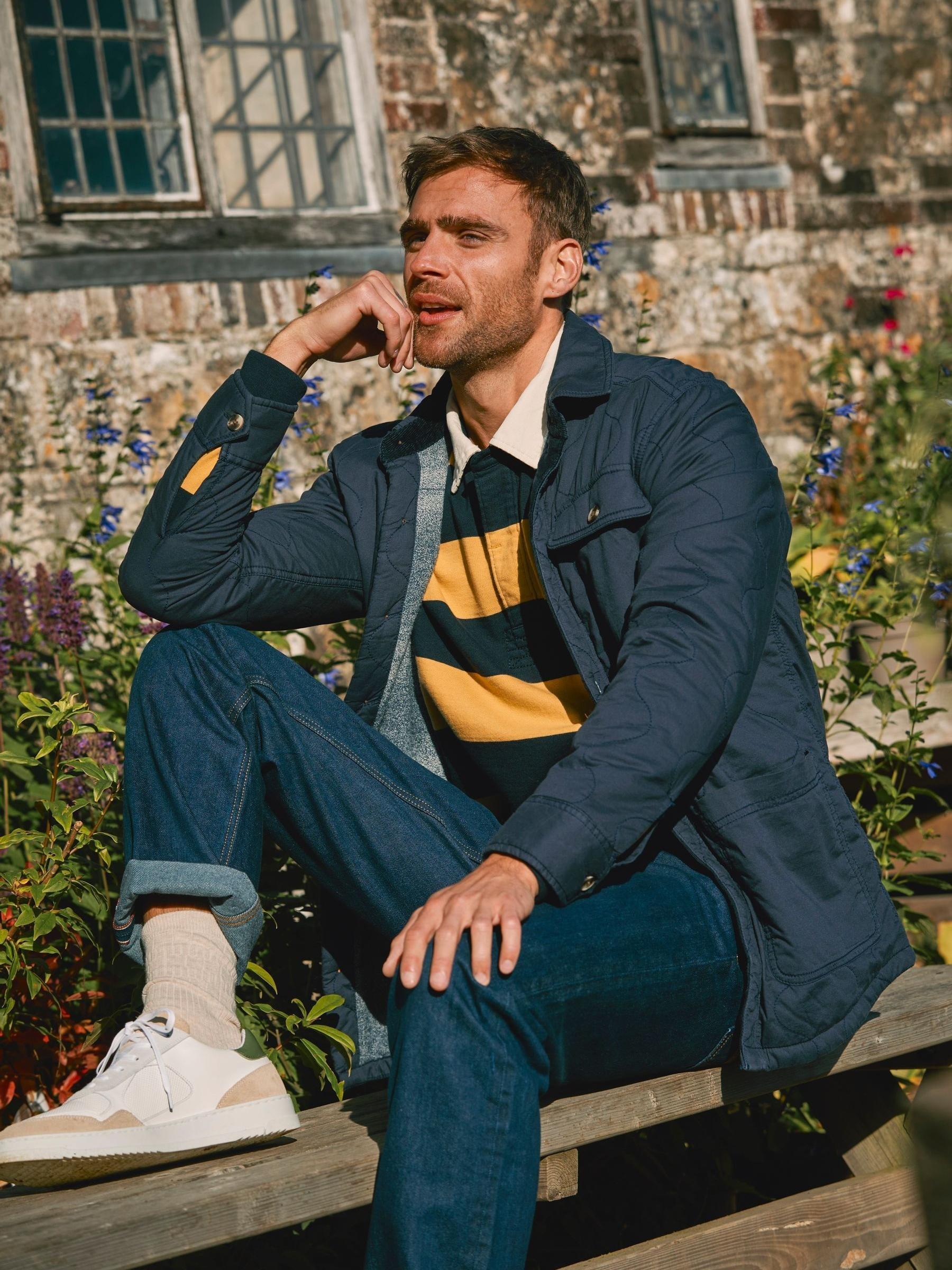 Blue Burgh Quilted Overshirt - Image 1 of 9