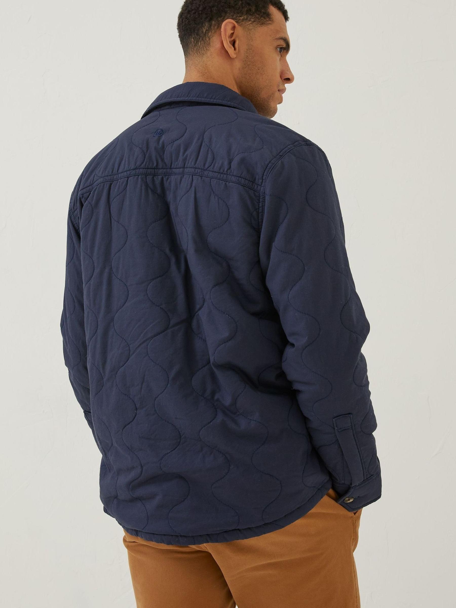 Blue Burgh Quilted Overshirt - Image 5 of 9