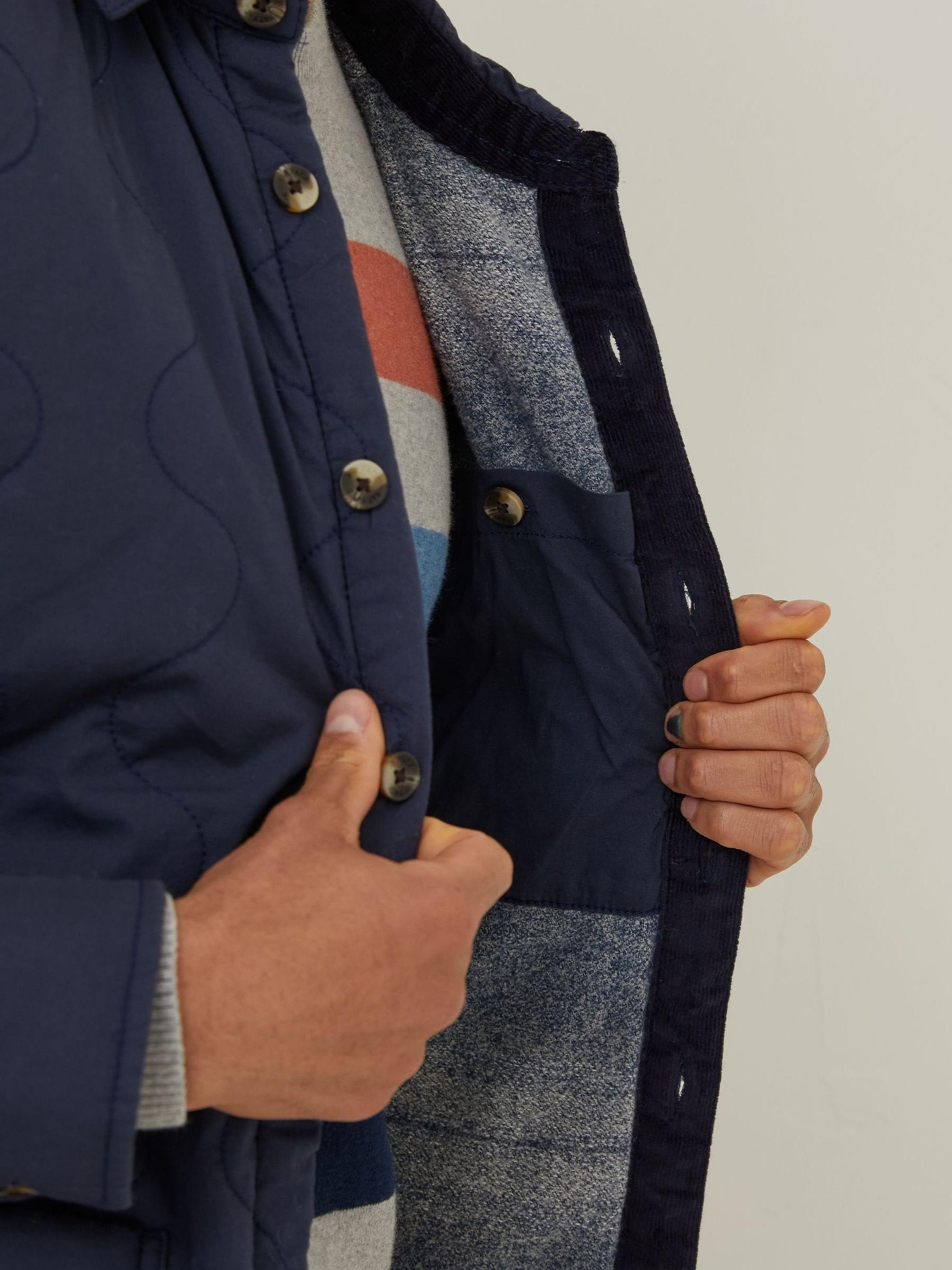 Blue Burgh Quilted Overshirt - Image 8 of 9