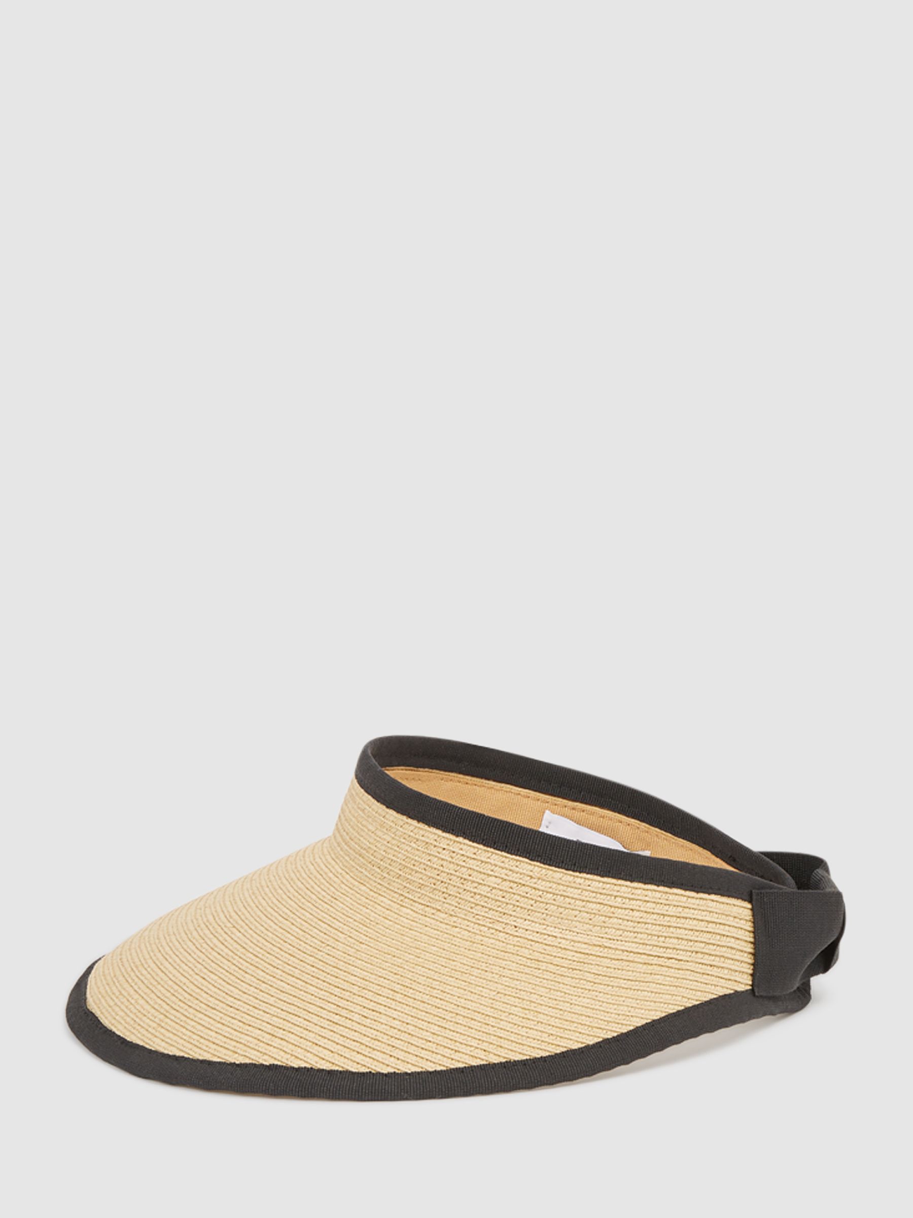 Paper Straw Visor in Natural - Image 1 of 4