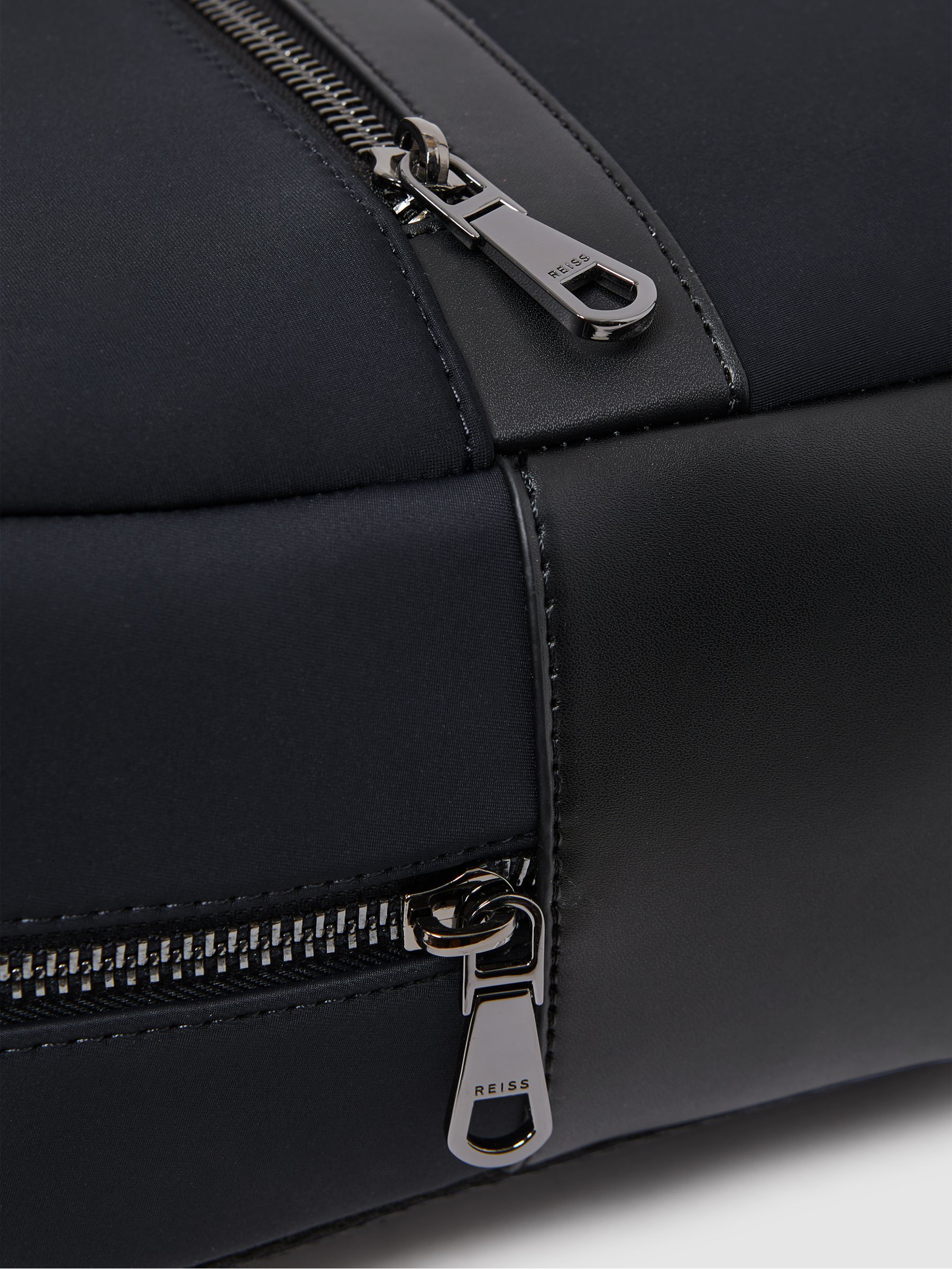 Neoprene Zipped Backpack in Dark Navy - Image 5 of 5