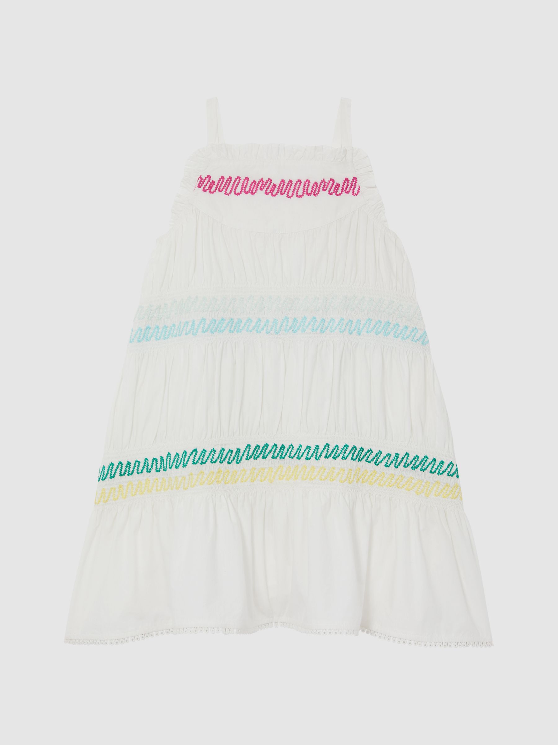 Strappy Resort Dress in Multi - Image 2 of 6