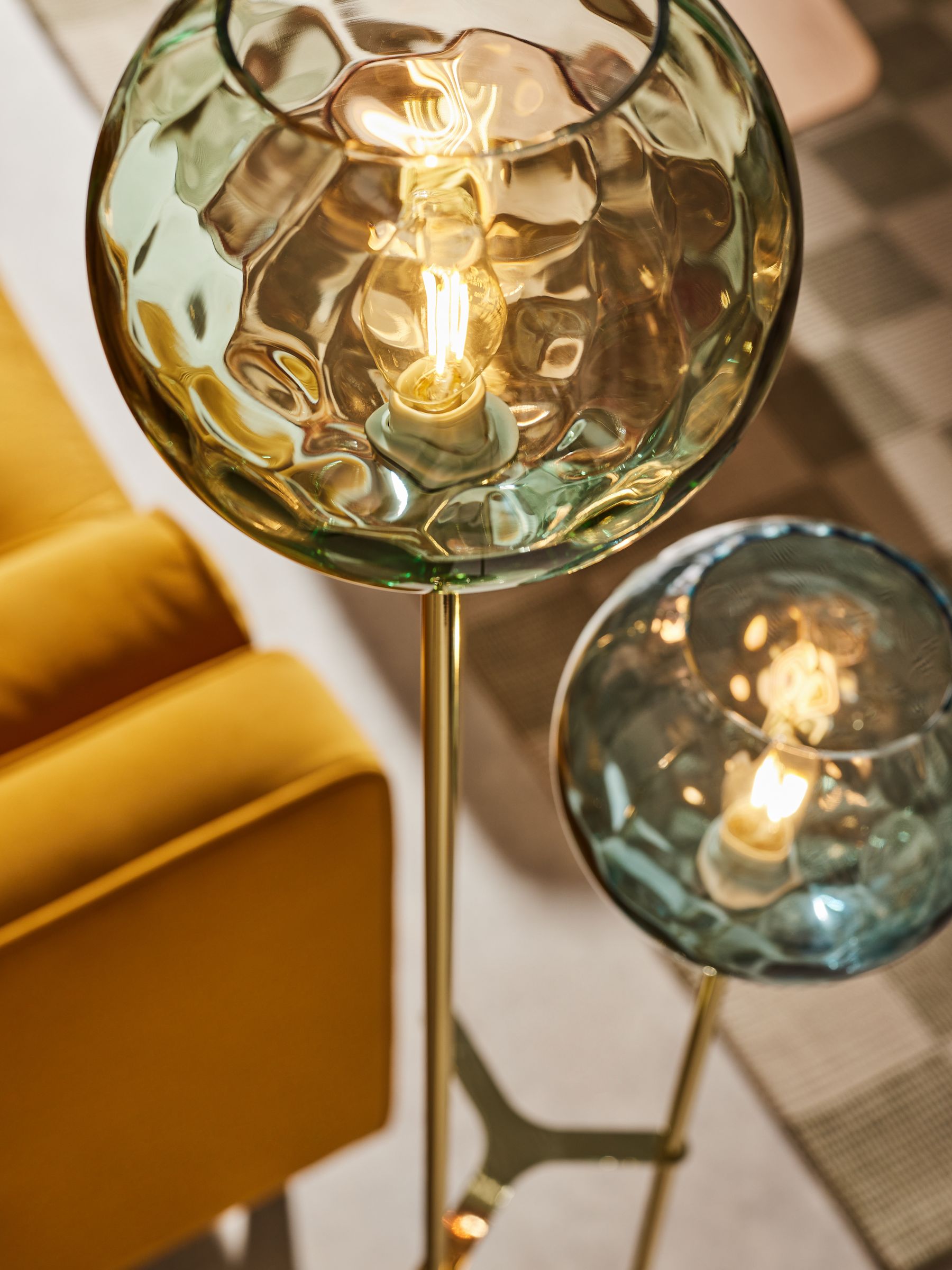 Ilaria Triple Floor Lamp in Multi - Image 3 of 5