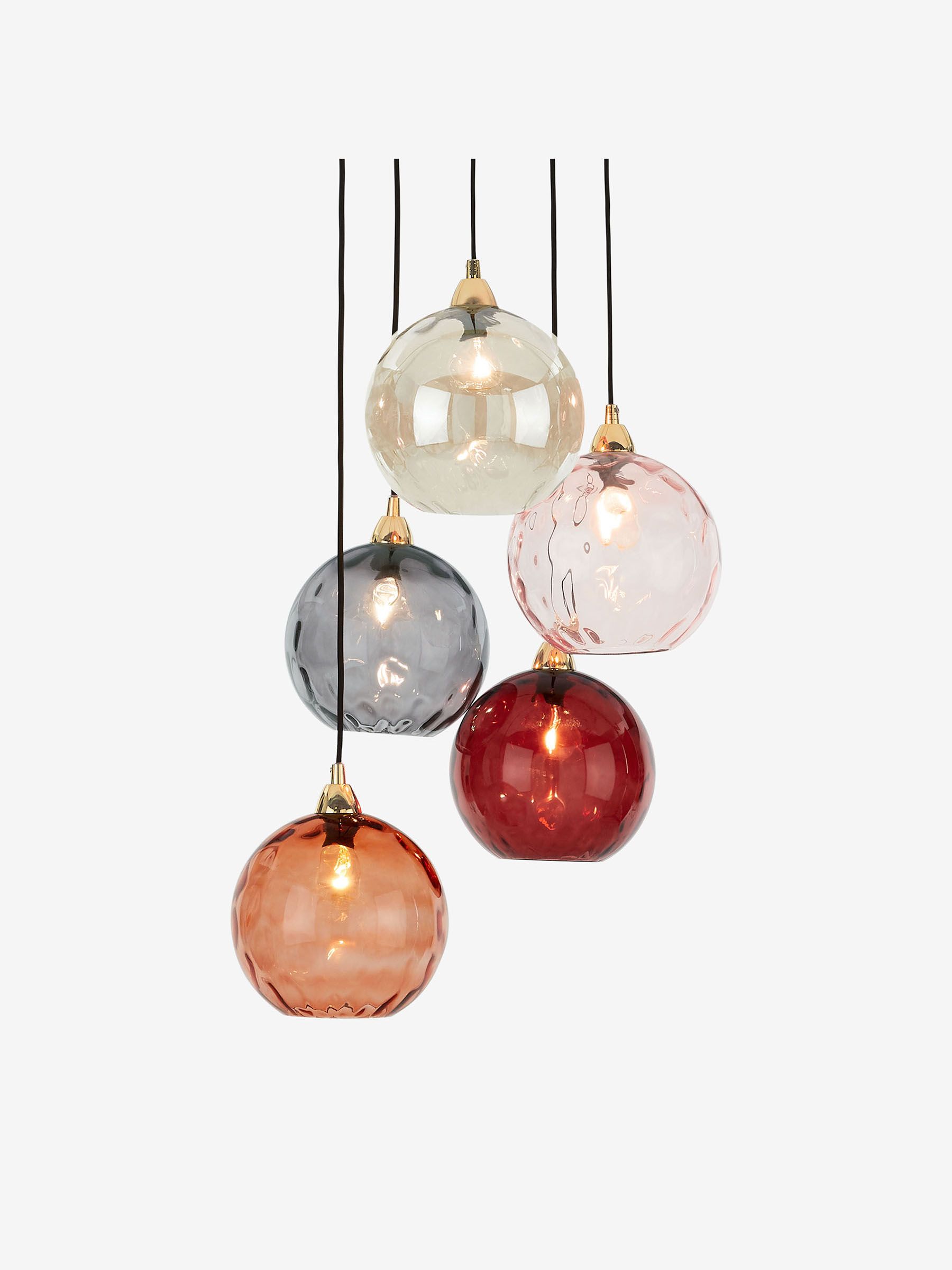 Ilaria Cluster Light in Pink Multi - Image 3 of 5