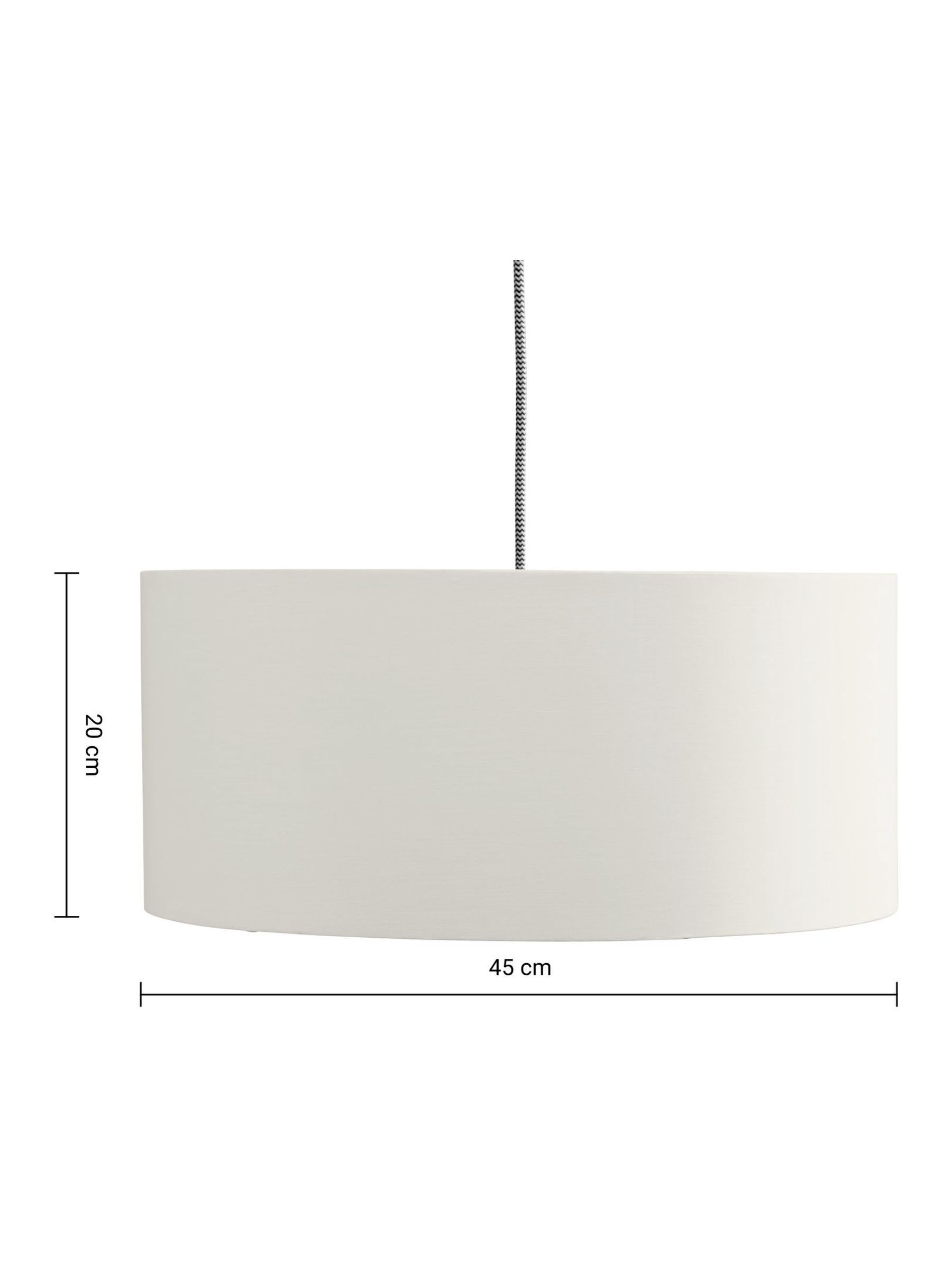 Oro Easy Fit Drum Shade in White Clay/Copper - Image 4 of 4